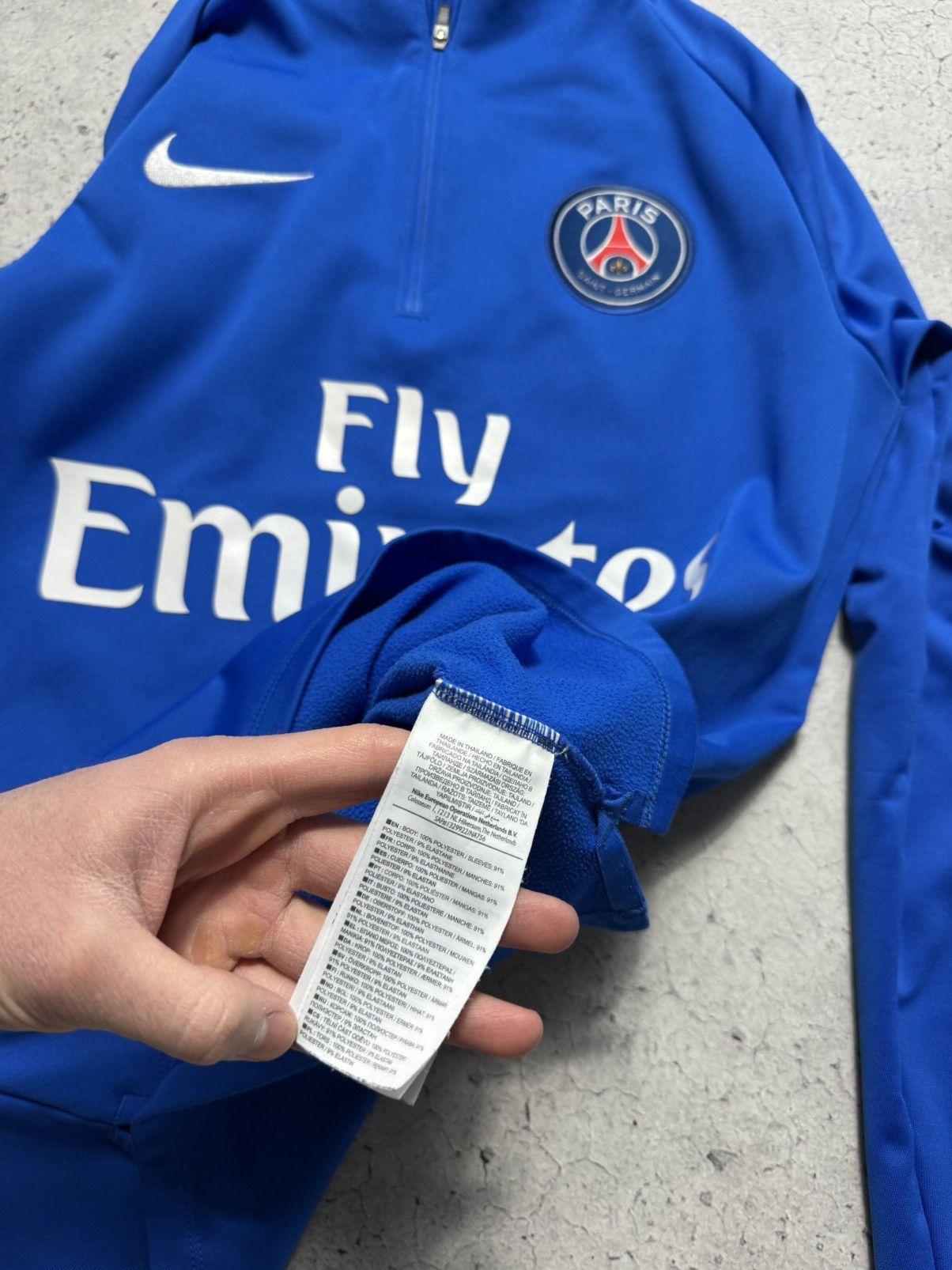Nike Nike FC Paris Saint Germain 1/4 Zip Training Jacket PSG Size US S / EU 44-46 / 1 - 10 Thumbnail