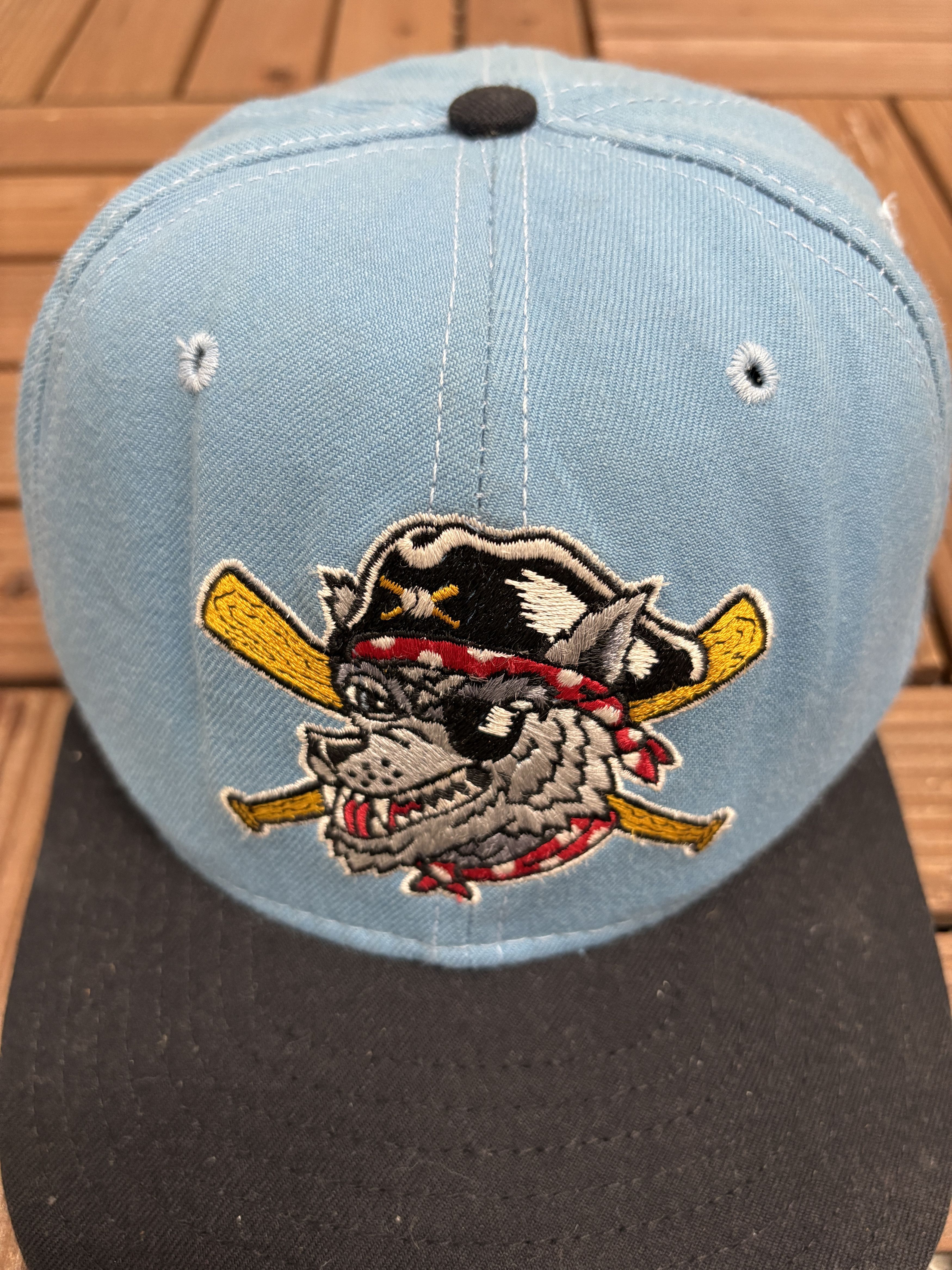 New Era × Vintage Erie SeaWolves Vintage Made in USA Snap Back Hat Cap Size ONE SIZE - 3 Thumbnail