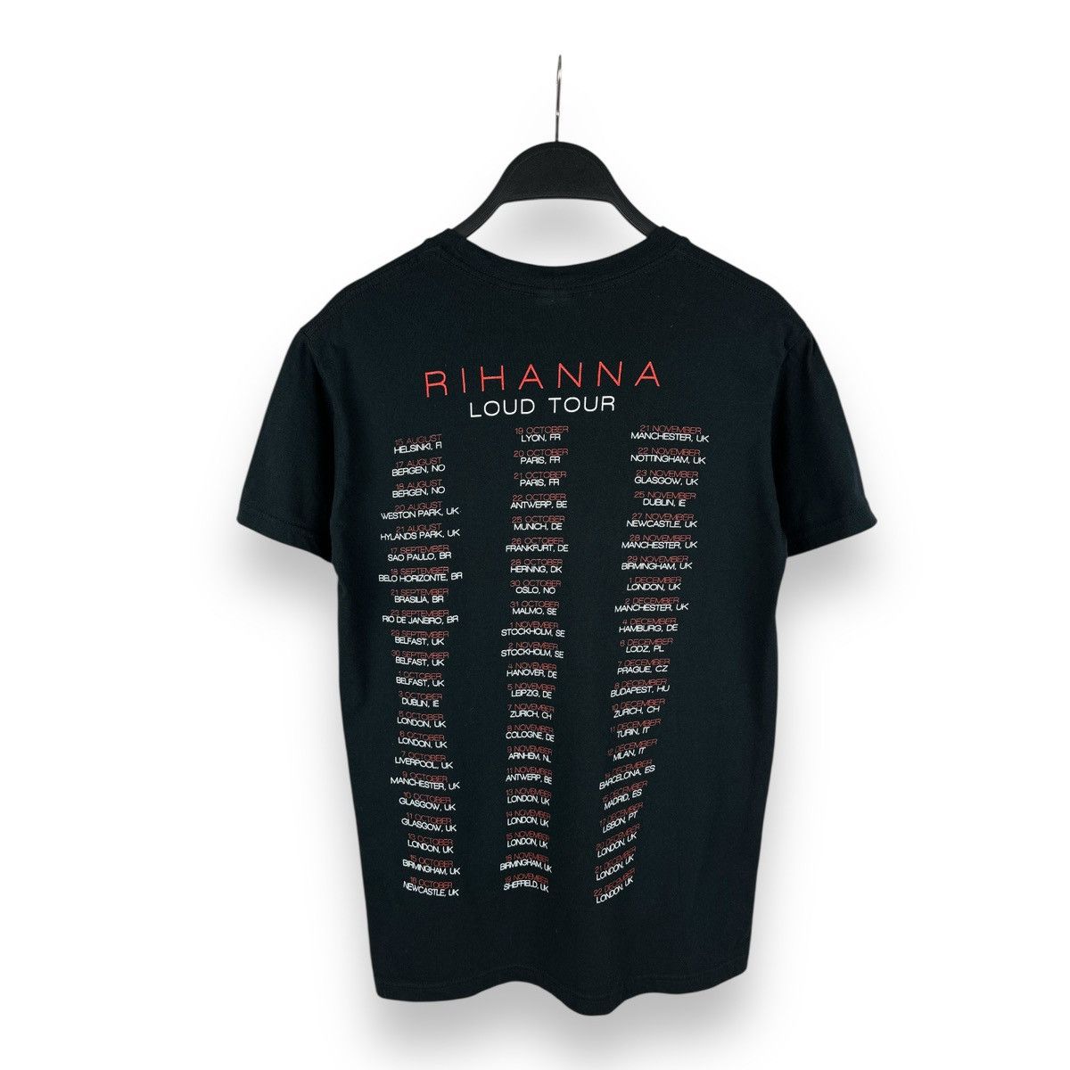Rihanna Vintage 2011 Rihanna Loud Tour T-Shirt Women’s Size S Size S / US 4 / IT 40 - 10 Thumbnail