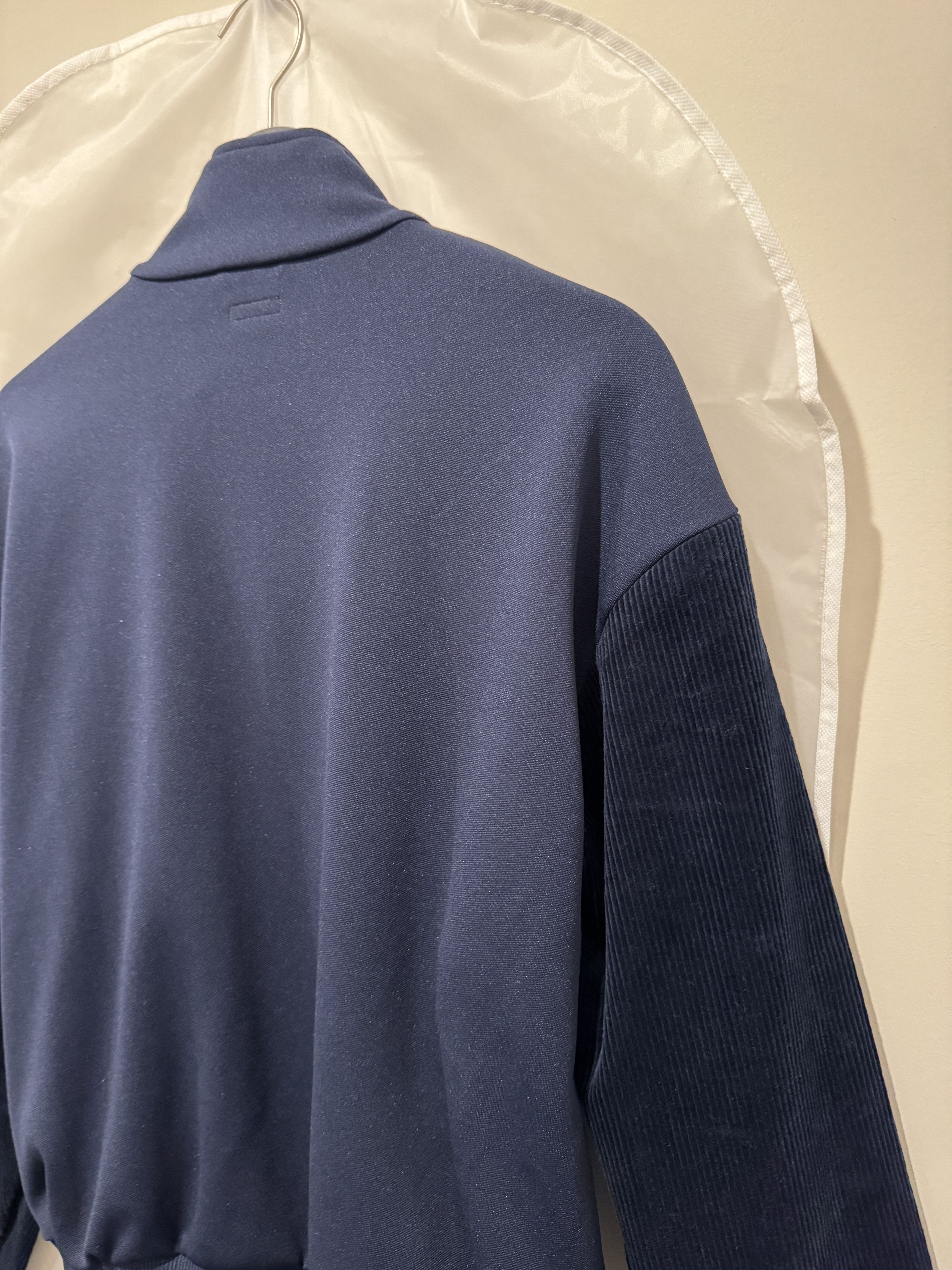 Kapital SMOOTH JERSEY KOCHI & ZEPHYR TRACK JACKET NAVY SIZE 3 LARGE Size US L / EU 52-54 / 3 - 6 Thumbnail