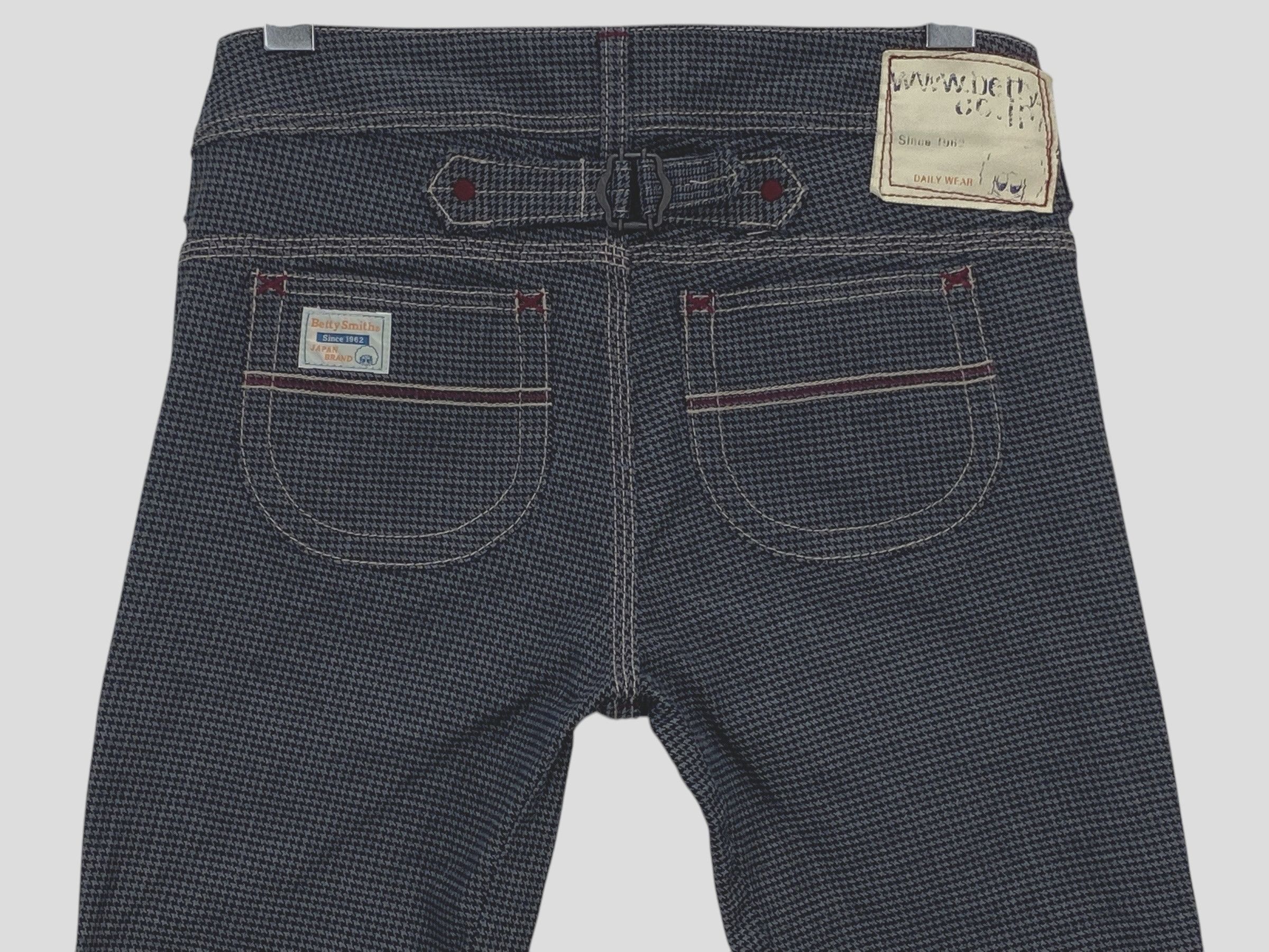 Japanese Brand Betty Smith Buckle Back Pants Japanese Brand Jeans Size 25" / US 0 / IT 36 - 5 Thumbnail