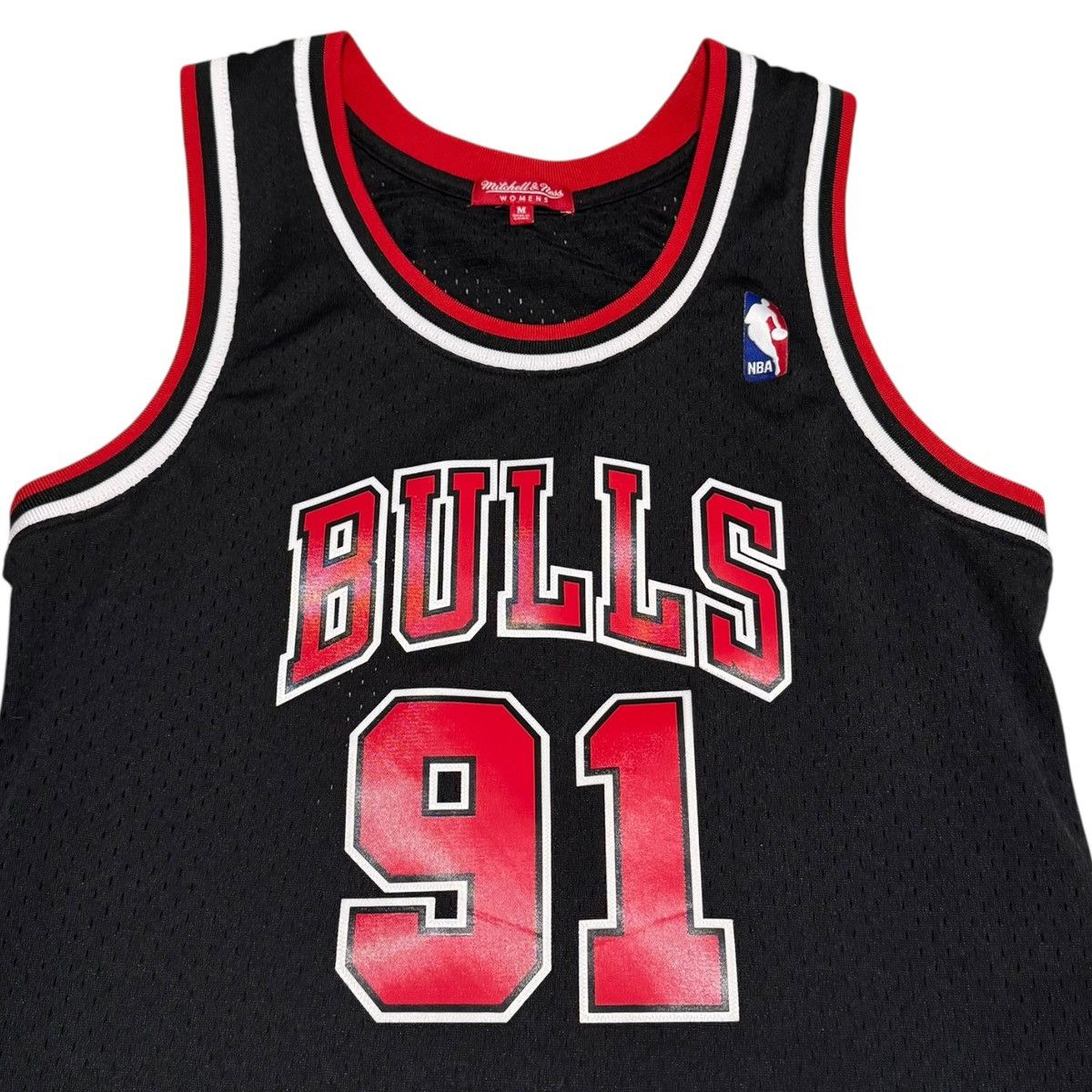 Mitchell & Ness Mitchell & Ness Chicago Bulls #91 Dennis Rodman Jersey M Size M / US 6-8 / IT 42-44 - 3 Thumbnail