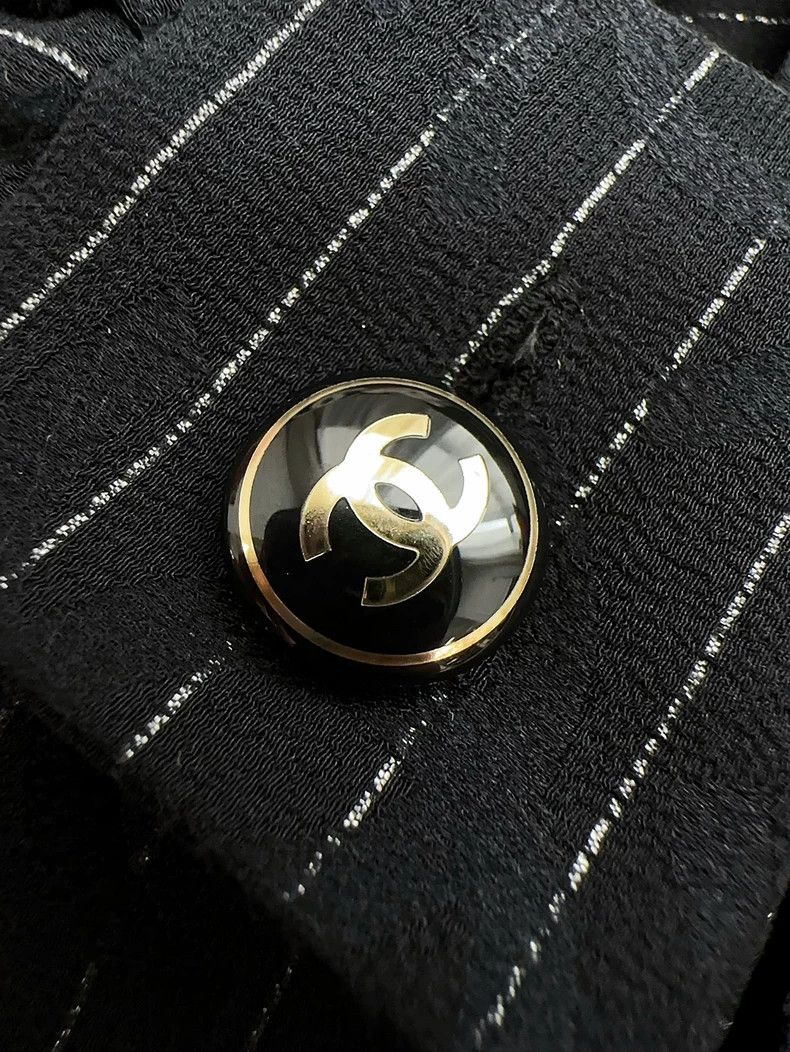 Chanel Chanel 23p spring and summer black dark double C fine glit Size XS / US 0-2 / IT 36-38 - 5 Thumbnail