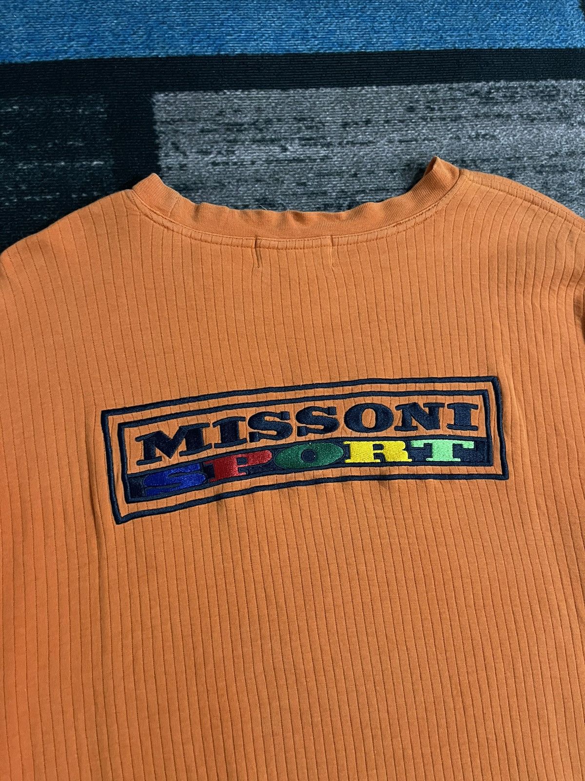 Missoni × Vintage Vintage Missoni Embroidery Logo Sweatshirt Size US XL / EU 56 / 4 - 10 Thumbnail
