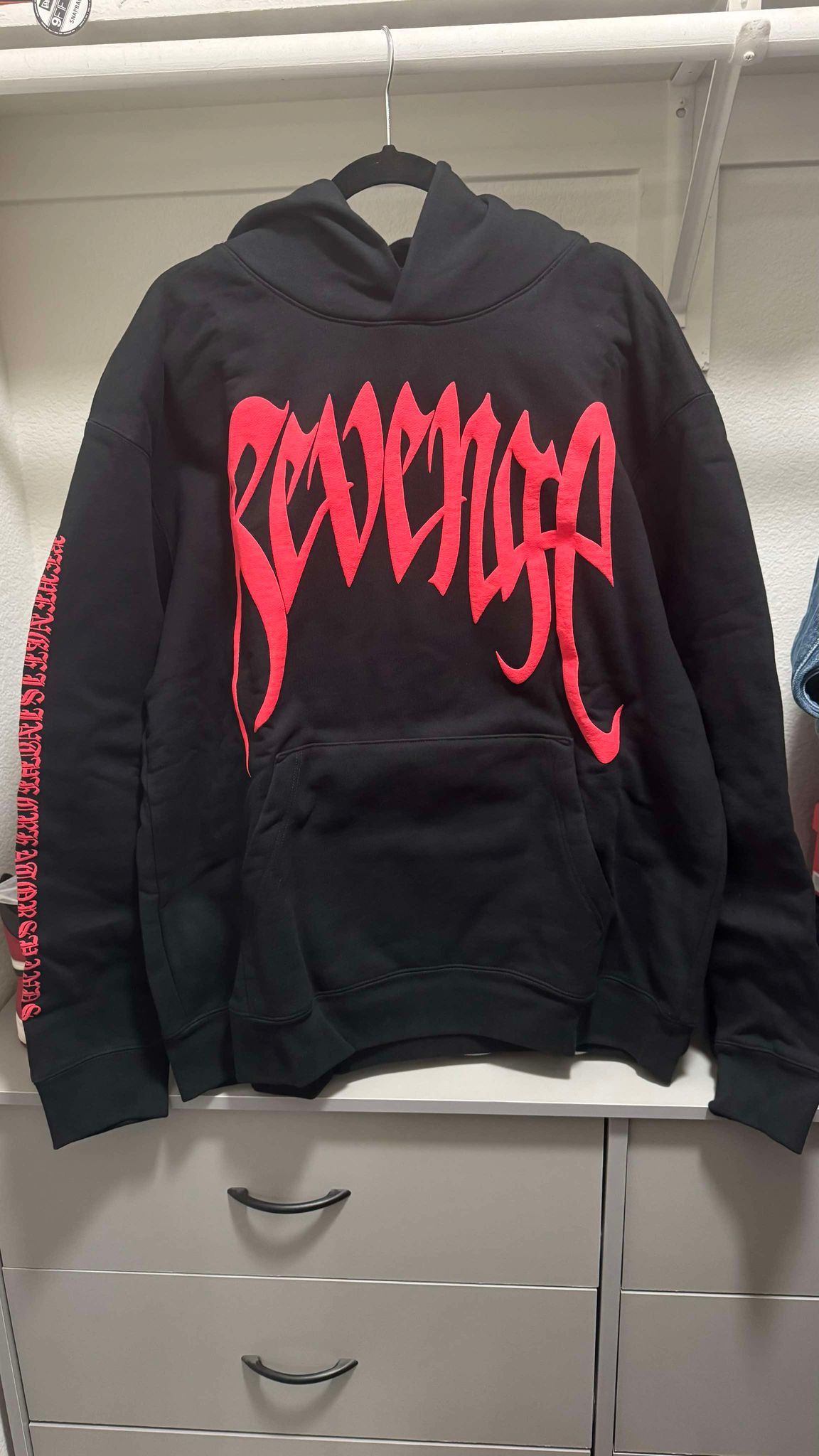 Revenge Revenge Demon Archives Bred Hoodie Size US XL / EU 56 / 4 - 1 Thumbnail