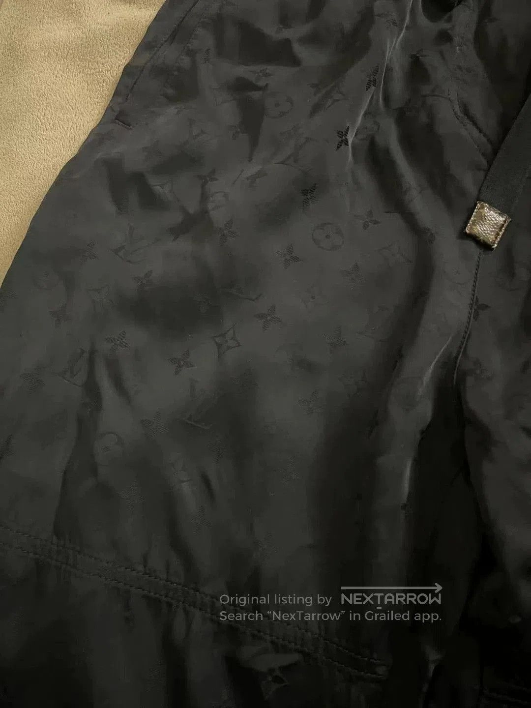 Louis Vuitton lv monogram dark pattern pants. Size US 38 / EU 54 - 2 Thumbnail
