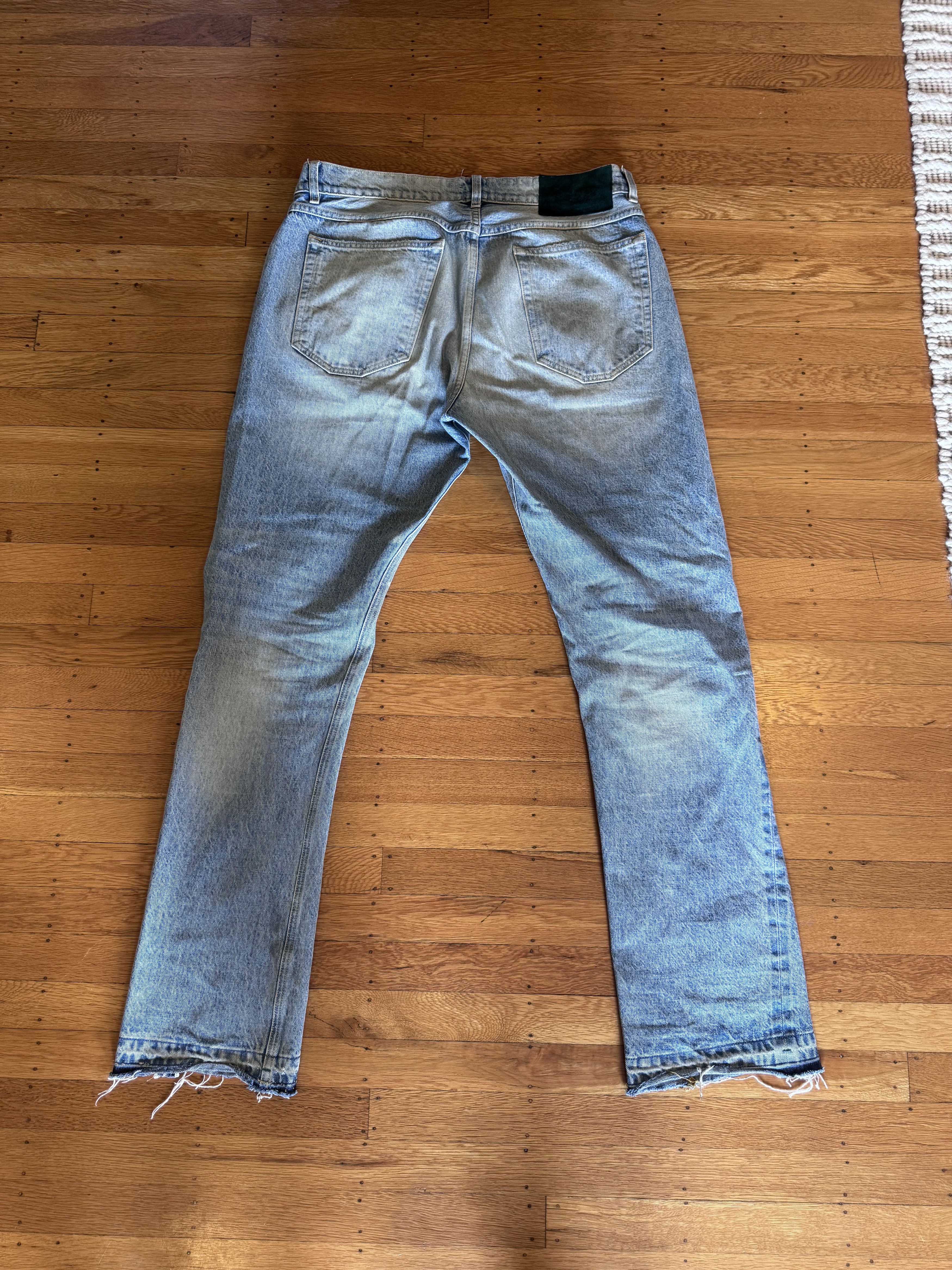 BTFL BTFL Distressed Light Wash Denim Size US 34 / EU 50 - 5 Thumbnail