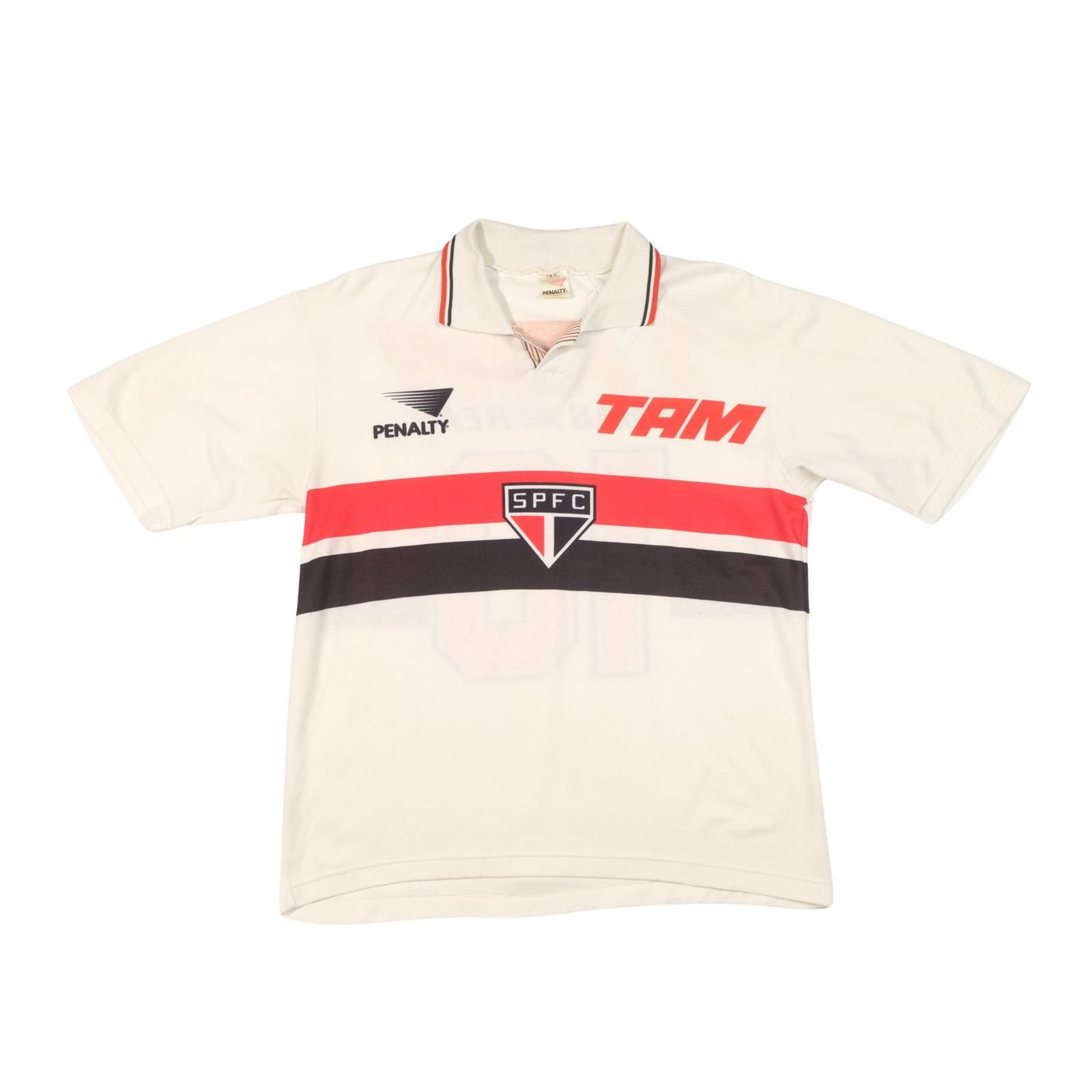 Penalty 1992 Sao Paulo Home Shirt Penalty (S) Size US S / EU 44-46 / 1 - 1 Thumbnail