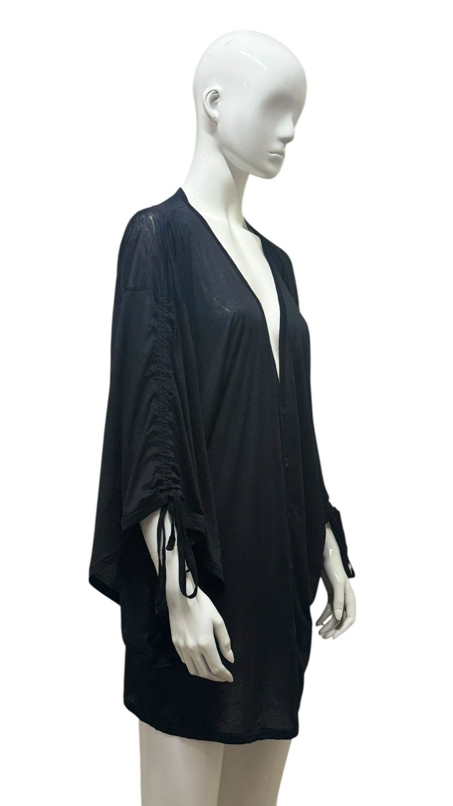 Limi Feu × Yohji Yamamoto Buttons Top Blouses Size S / US 4 / IT 40 - 3 Thumbnail