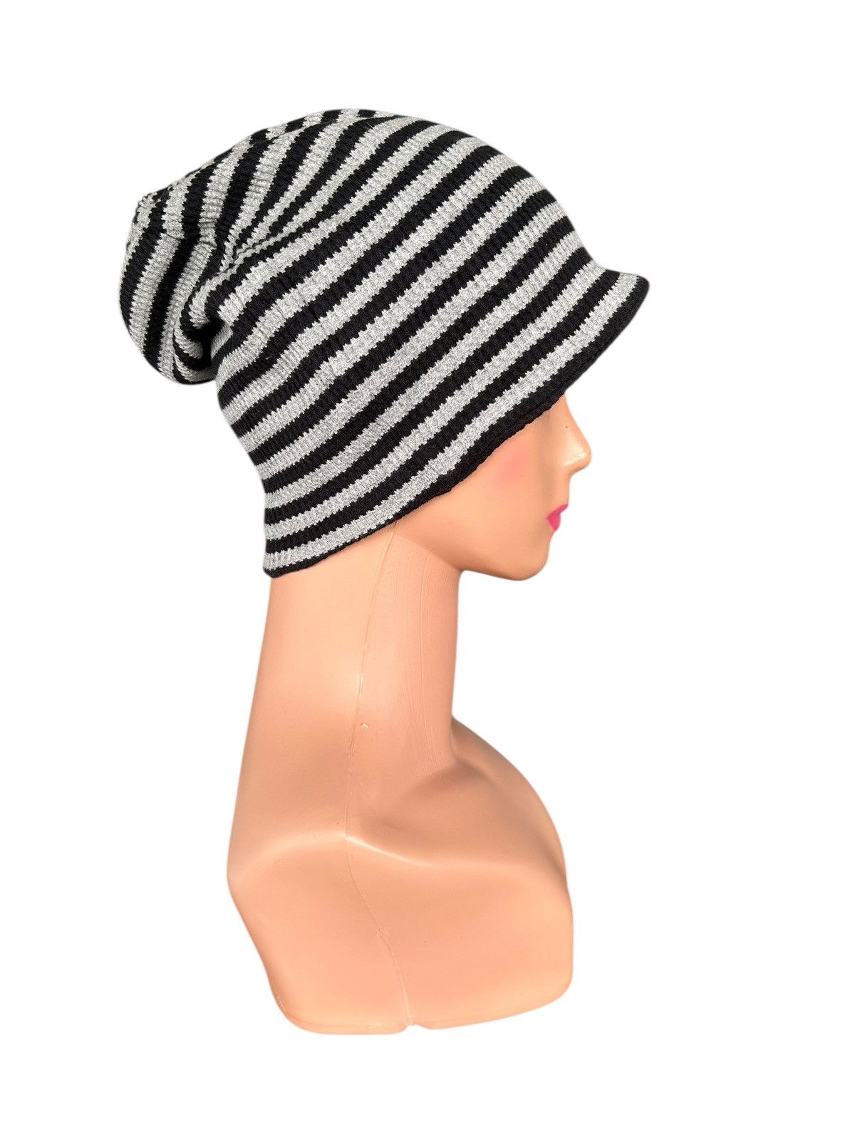 Japanese Brand × Kapital × Vintage Stripe Japanese Style Beanie Hats Size ONE SIZE - 4 Thumbnail