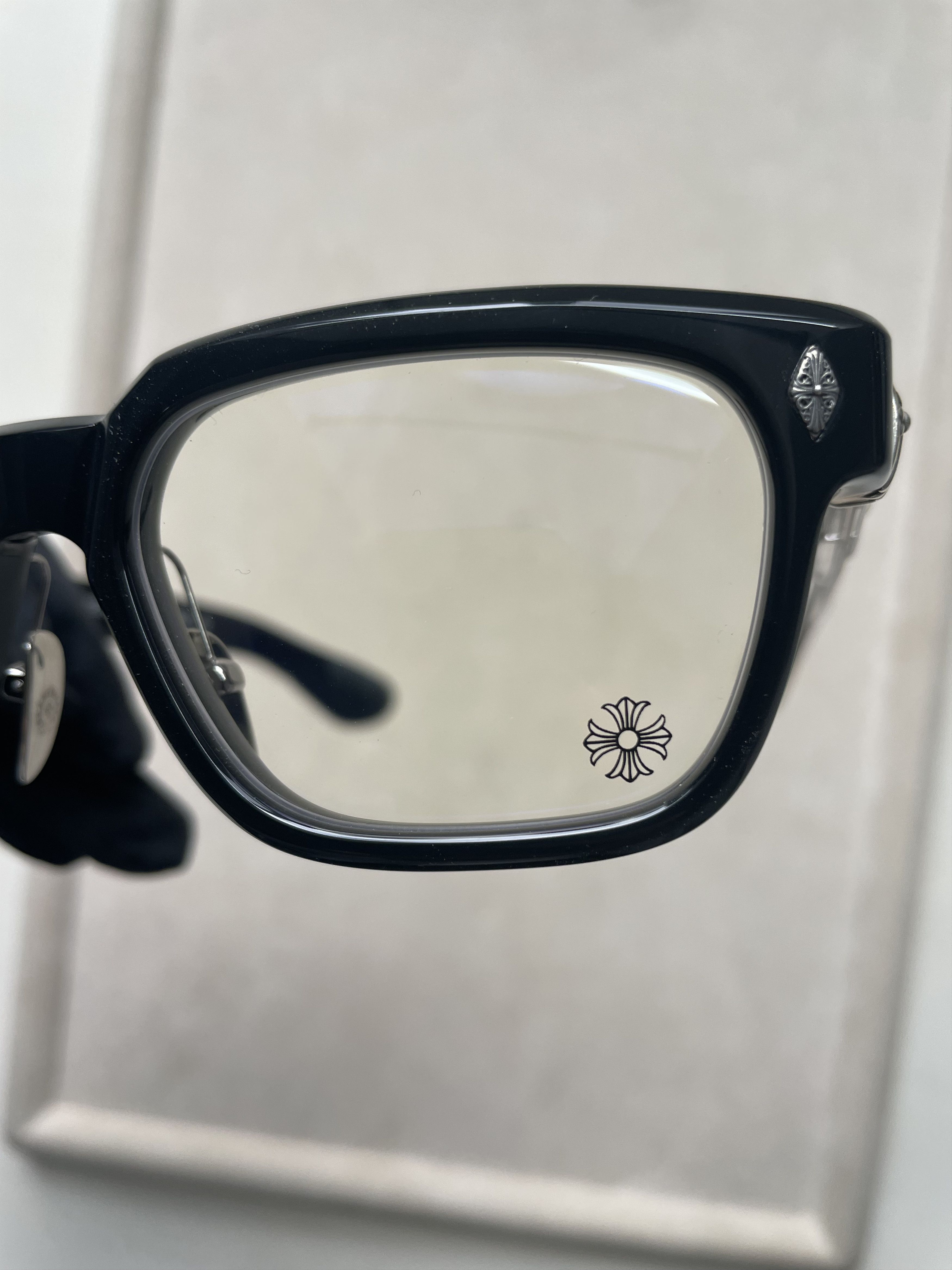 Chrome Hearts Chrome Hearts Pen 15 BK Glasses Frame Size ONE SIZE - 6 Thumbnail