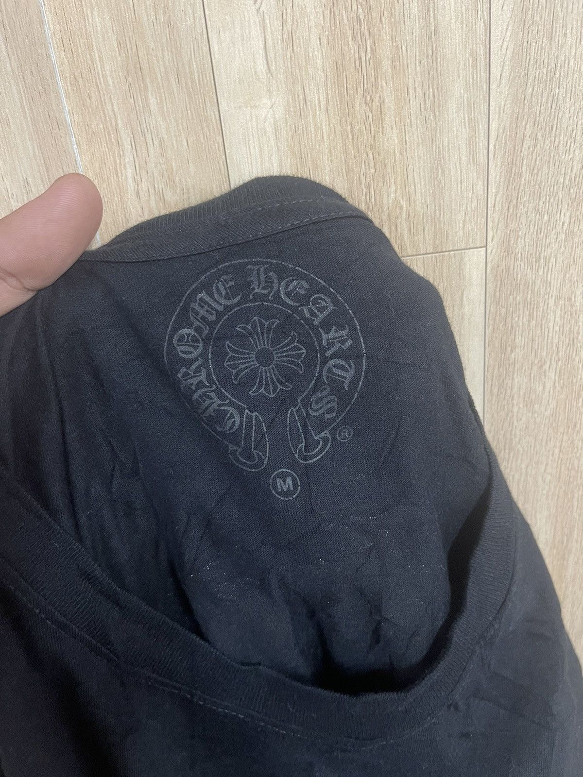 Chrome Hearts Chrome Hearts T shirt M Pocket Tee Back Hit Made In USA Size US M / EU 48-50 / 2 - 4 Thumbnail