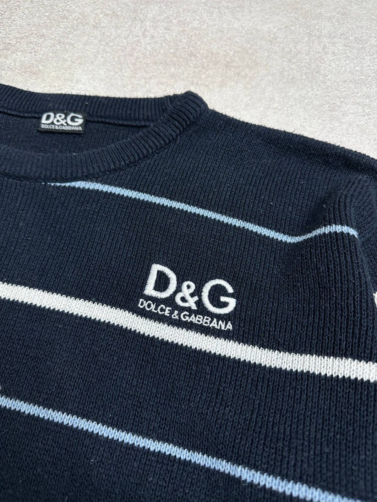 Vintage Vintage DG Dolce Gabbana Archival Knit Sweater L Size US L / EU 52-54 / 3 - 3 Thumbnail
