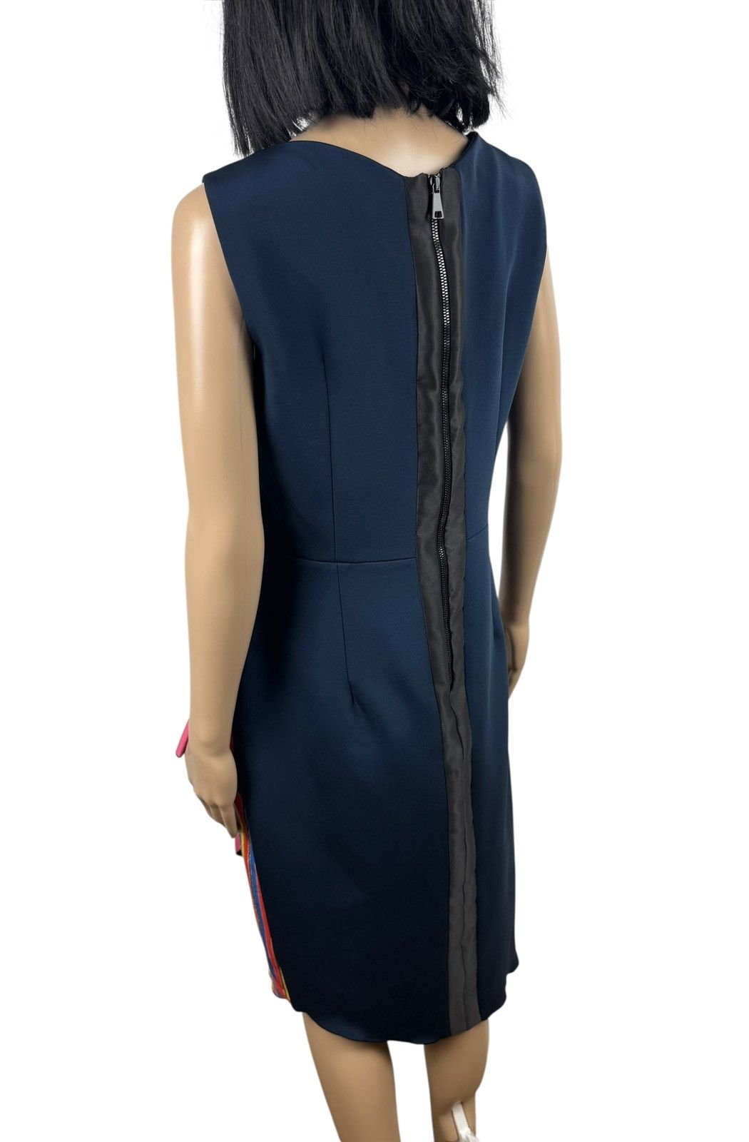 Peter Pilotto Peter Pilotto Patterned Dress Multicolor Polyester Silk 14 Size L / US 10 / IT 46 - 6 Thumbnail