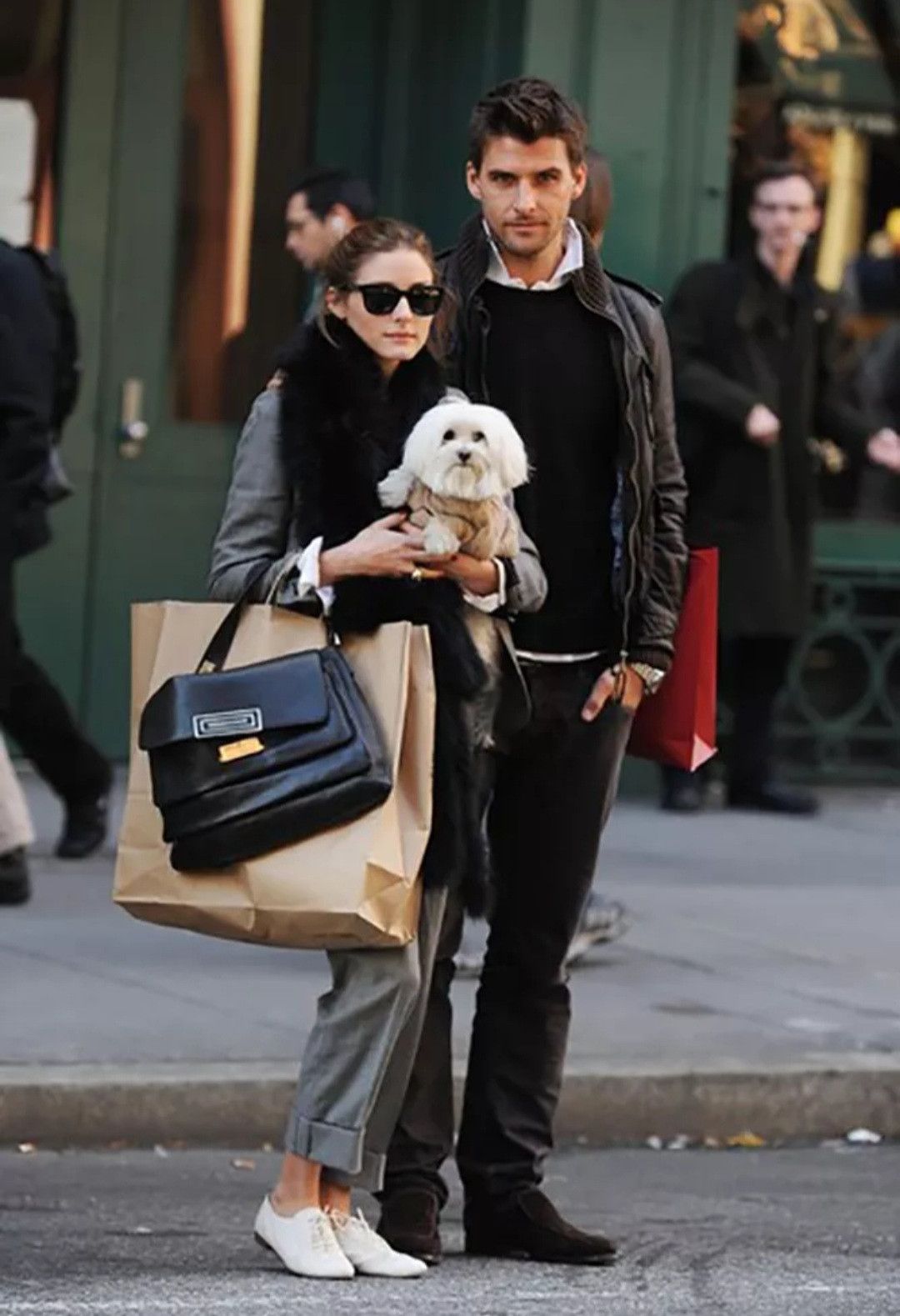 Anya Hindmarch 3 pockets Shoulder Bag - 100% Authentic perfe