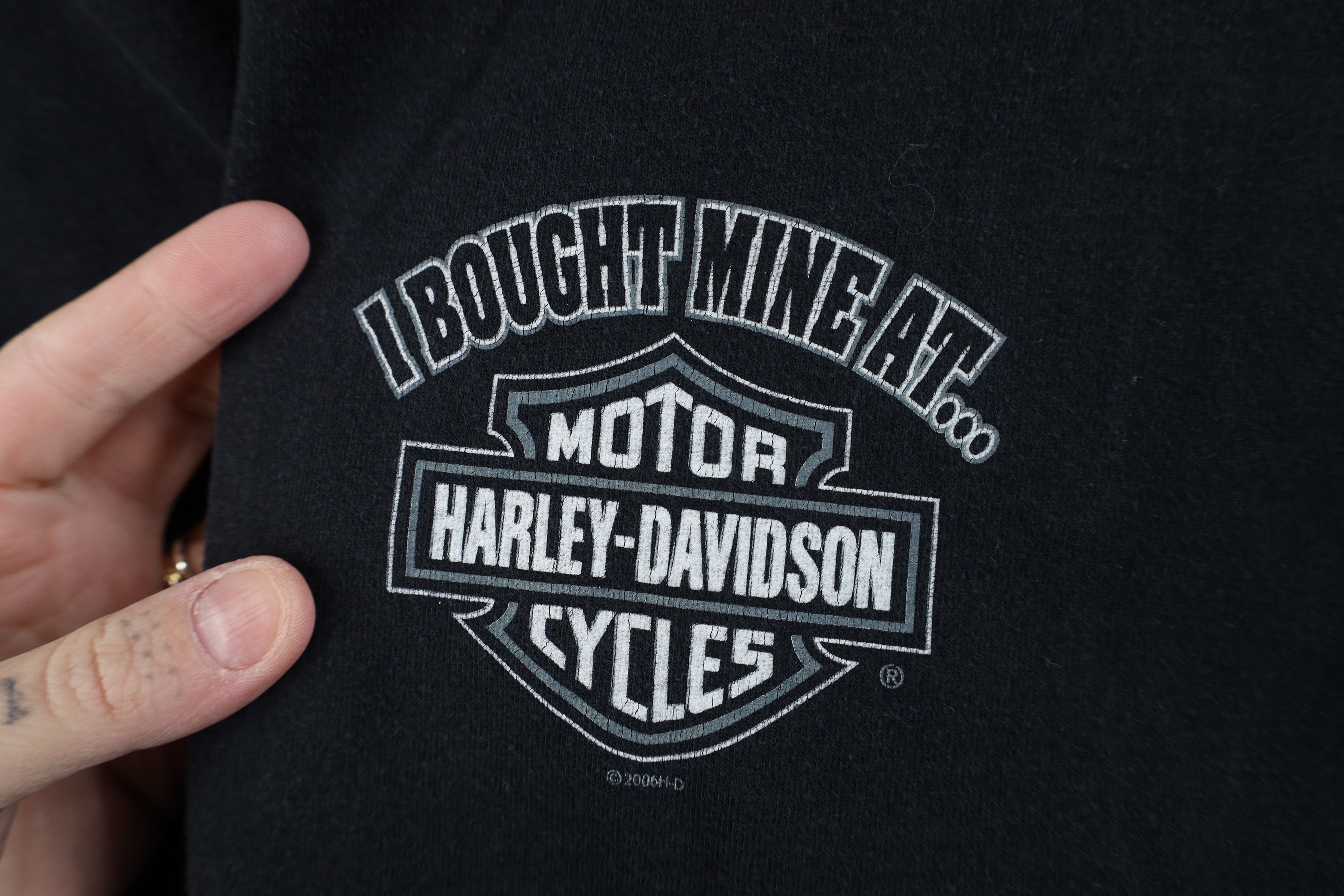 Harley Davidson Vintage Y2K Harley Davidson I Bought Mine Eagle T-Shirt Size US M / EU 48-50 / 2 - 4 Thumbnail
