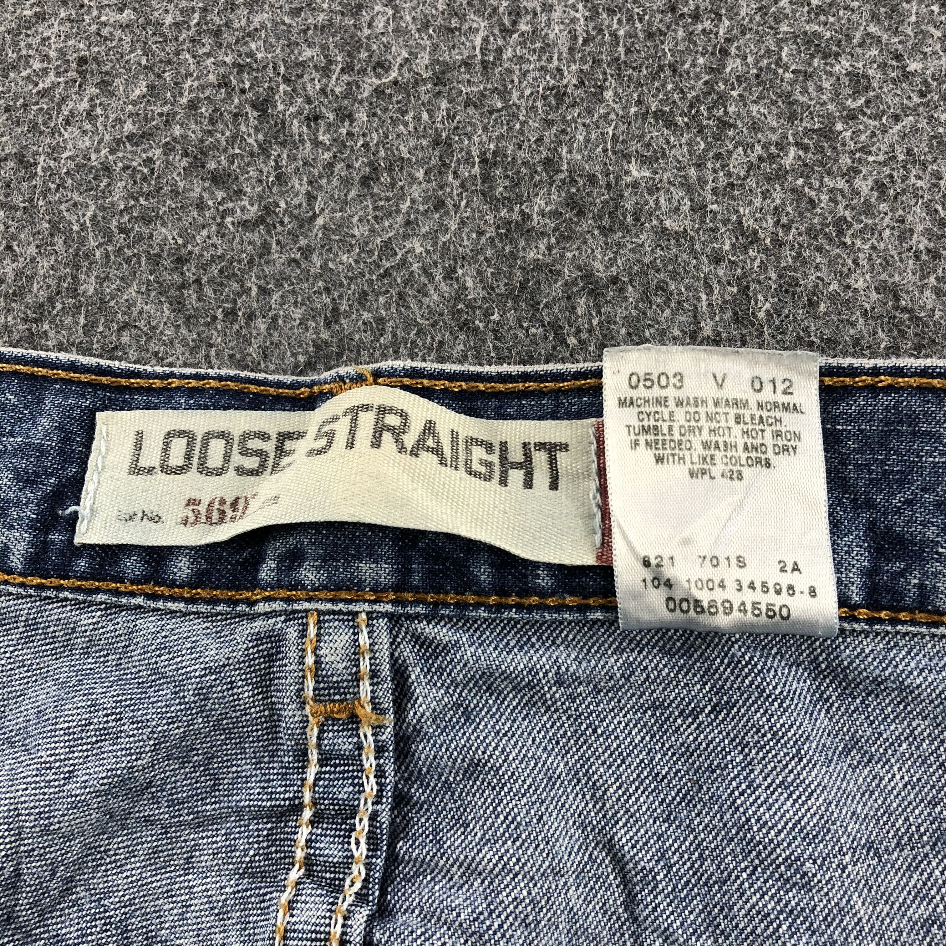 Levi's Vintage Levis 569 Painter Jeans-J1129 Size US 39 - 12 Thumbnail