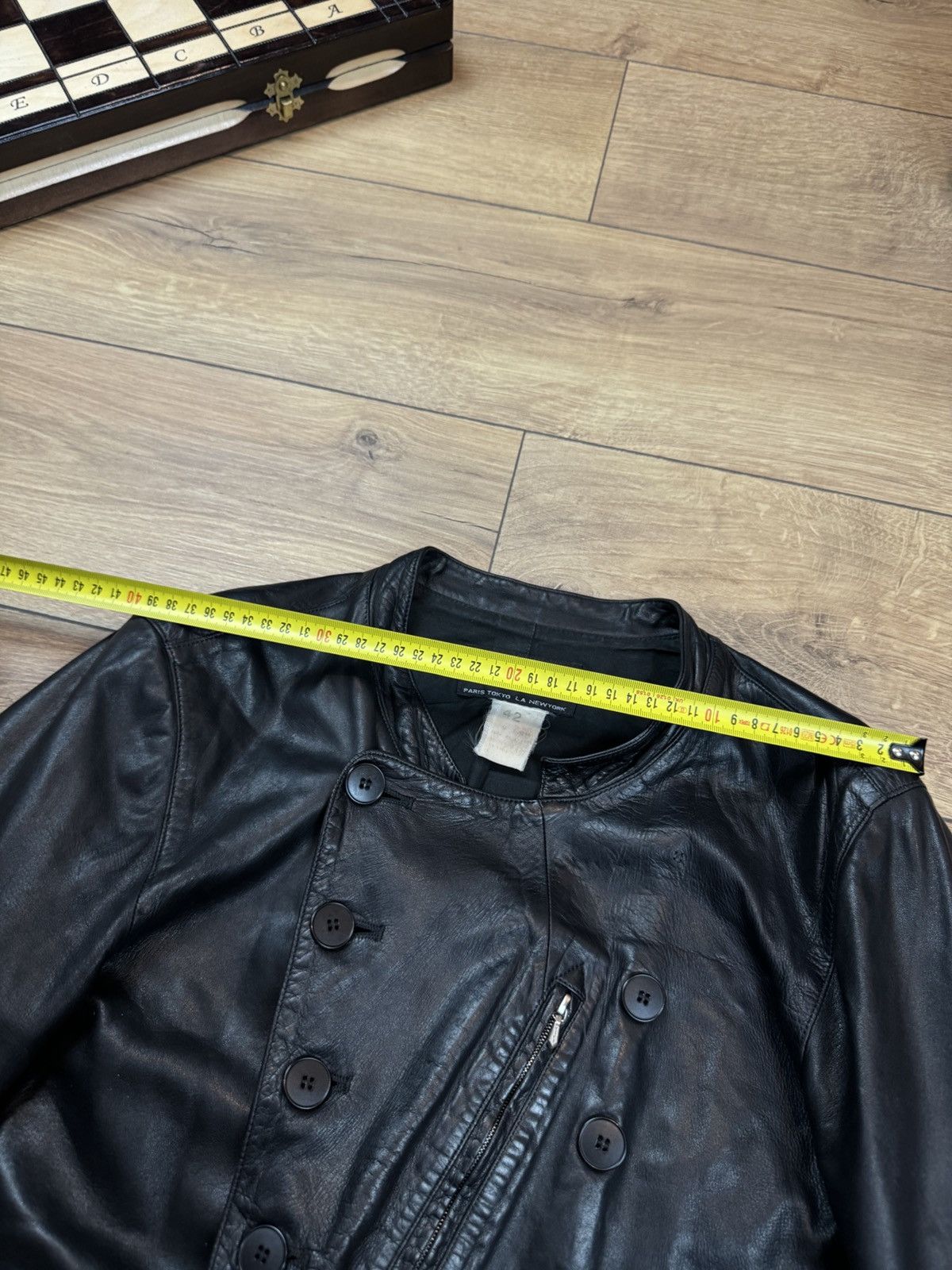 agnes b. Leather jacket Agnes B. Paris original luxury rare item Size M / US 6-8 / IT 42-44 - 7 Thumbnail