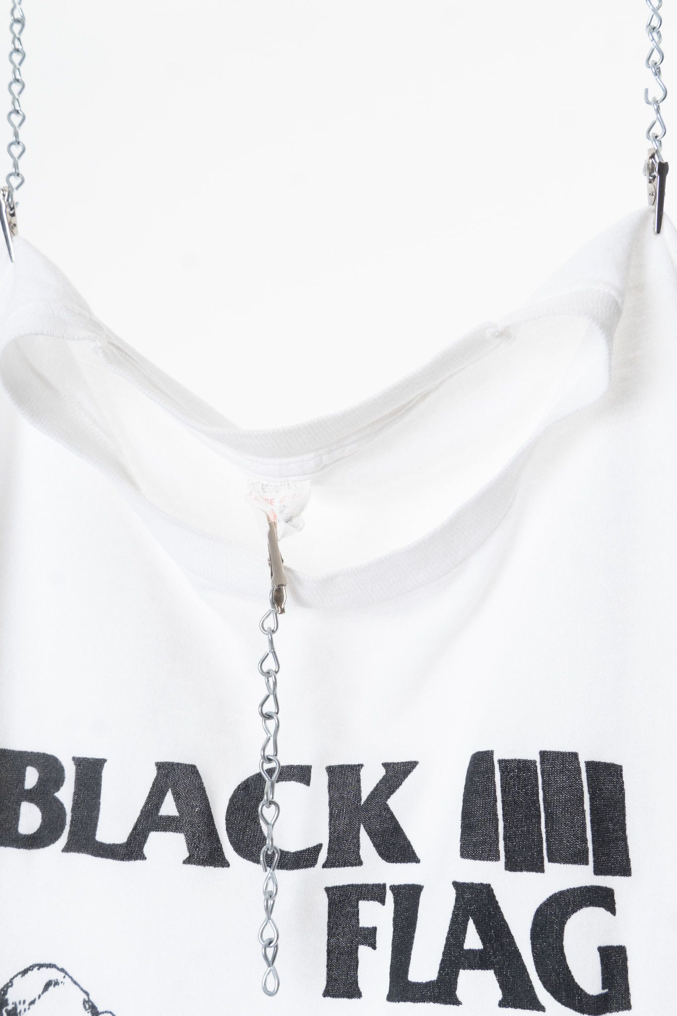 Vintage Vintage 1980s Black Flag Punk Band T-Shirt Size US L / EU 52-54 / 3 - 7 Thumbnail