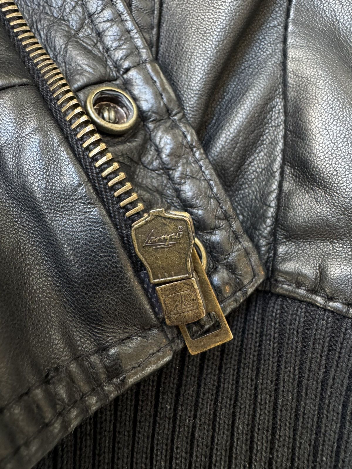 Dior Dior Homme SS06 4 Pocket Zipper Collar Leather Bomber Jacket Size US M / EU 48-50 / 2 - 6 Thumbnail