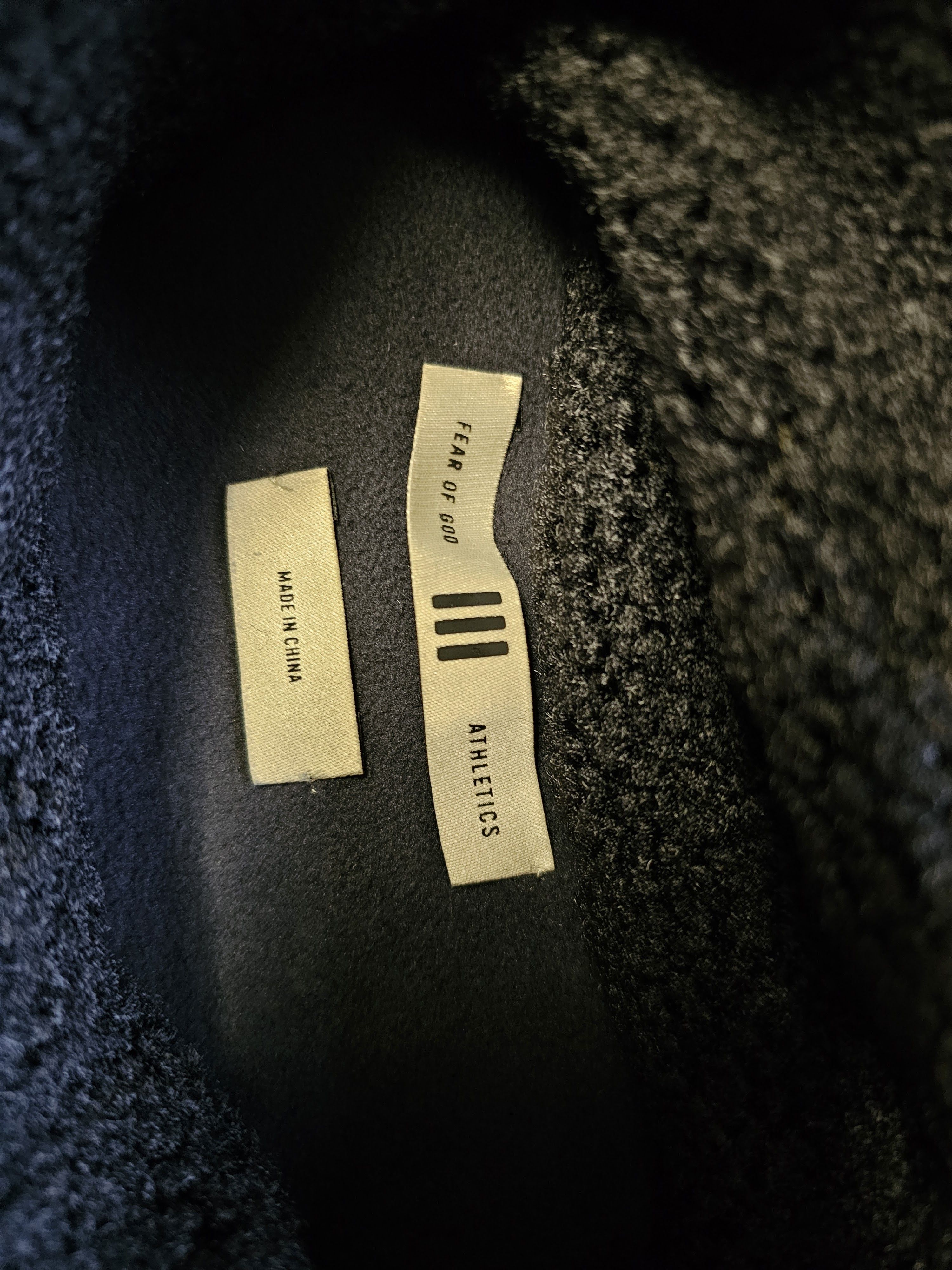 Adidas × Fear of God FEAR OF GOD ATHLETICS POLAR FLEECE HIKE HOODIE BLACK Size US XL / EU 56 / 4 - 4 Thumbnail