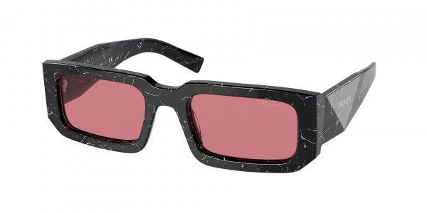 image of Black With Red Tint Prada Glasses, Men's