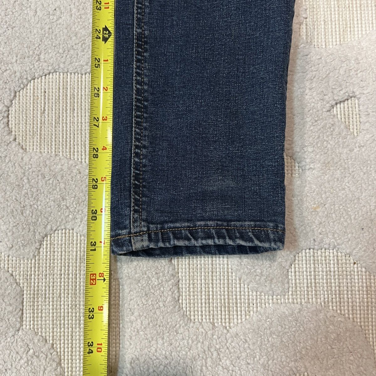 Dsquared2 Dsquared2 Hedi Slimane Style Jeans Italy Skull Navy Denim Size US 32 / EU 48 - 10 Thumbnail