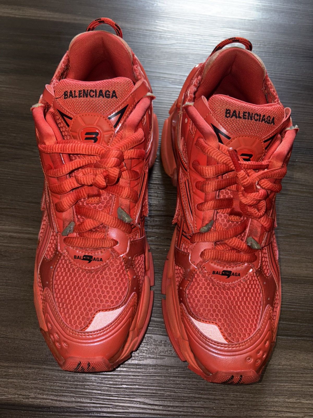 Balenciaga Balenciaga Runner Red Size US 11 / EU 44 - 5 Thumbnail