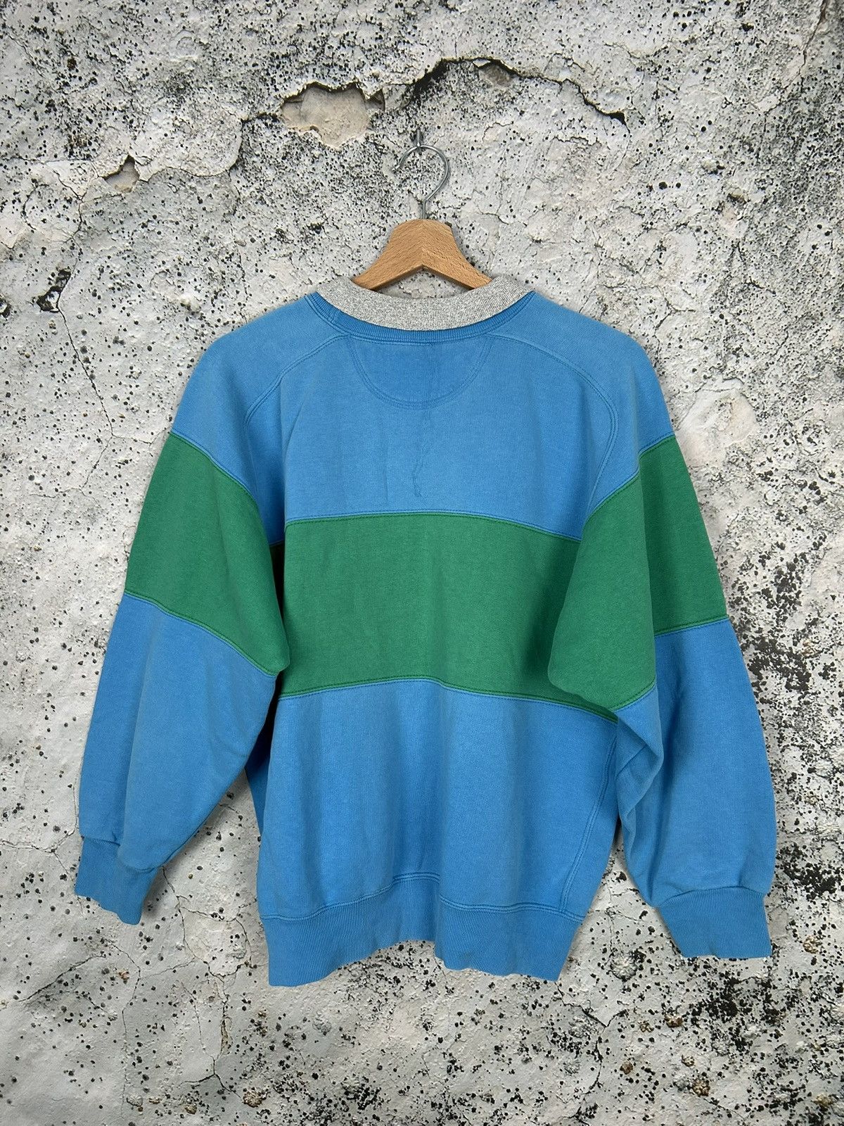 Vintage Vintage 90s Avant Garde Crewneck Grunge Streetwear Size US L / EU 52-54 / 3 - 4 Thumbnail