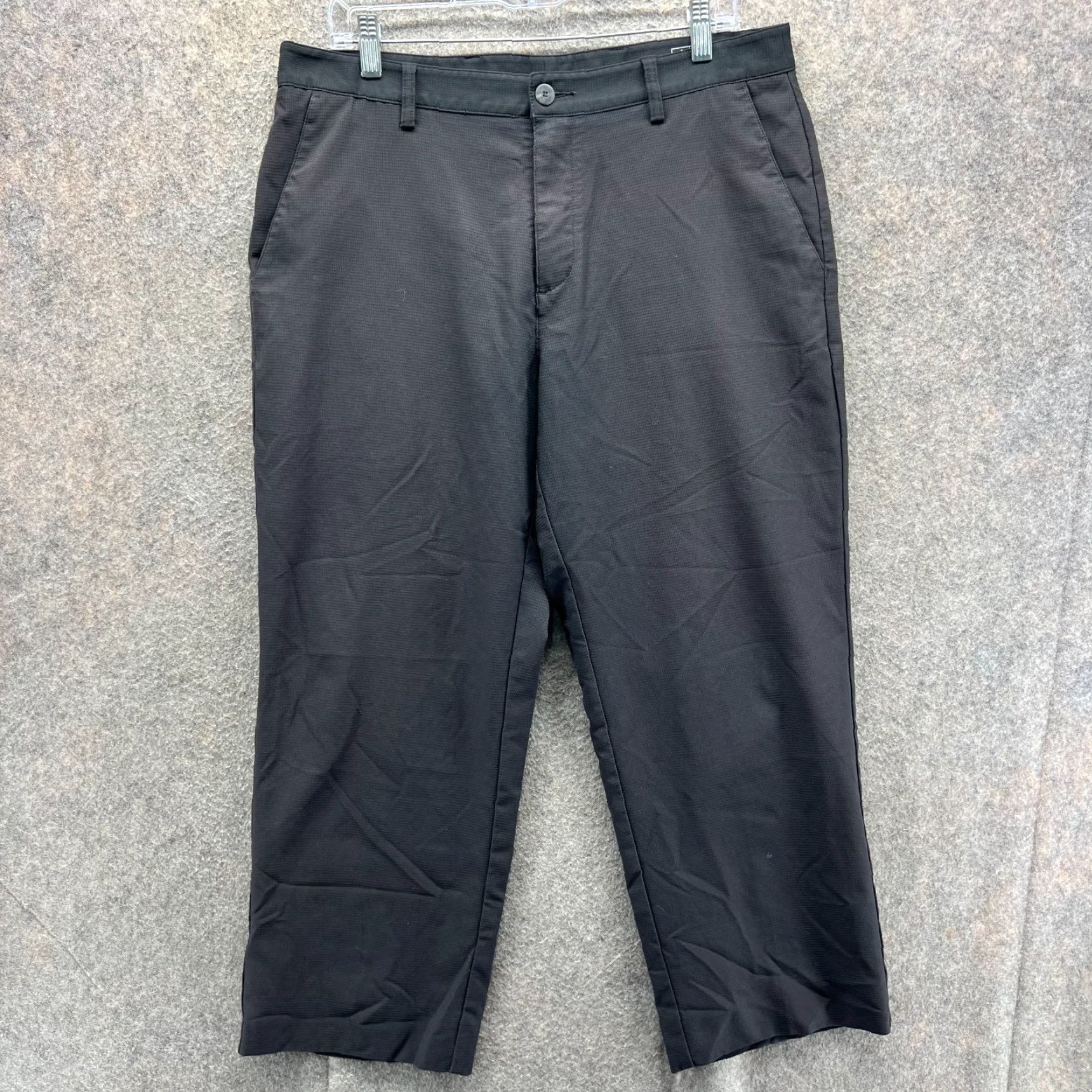 Adidas Adidas Golf Pants 34x30 Black Climacool Trousers 365 Chino Flat Front 3 Stripes Shirt? Size US 34 / EU 50 - 2 Thumbnail