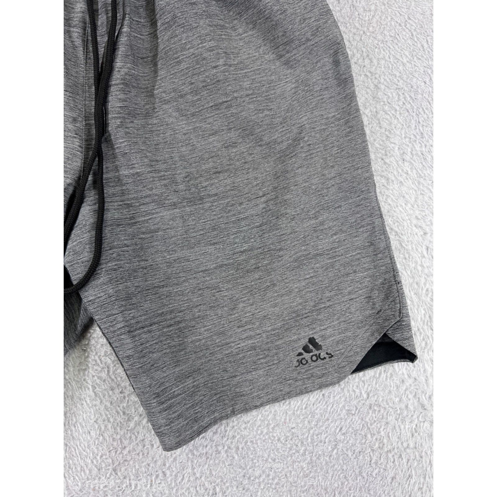 Adidas Adidas Womens Short Athletic Shorts S Gray Cotton Blend Stretch breathable quick dry Fitness Gym Running Jogging Sports Size 28" / US 6 / IT 42 - 7 Thumbnail