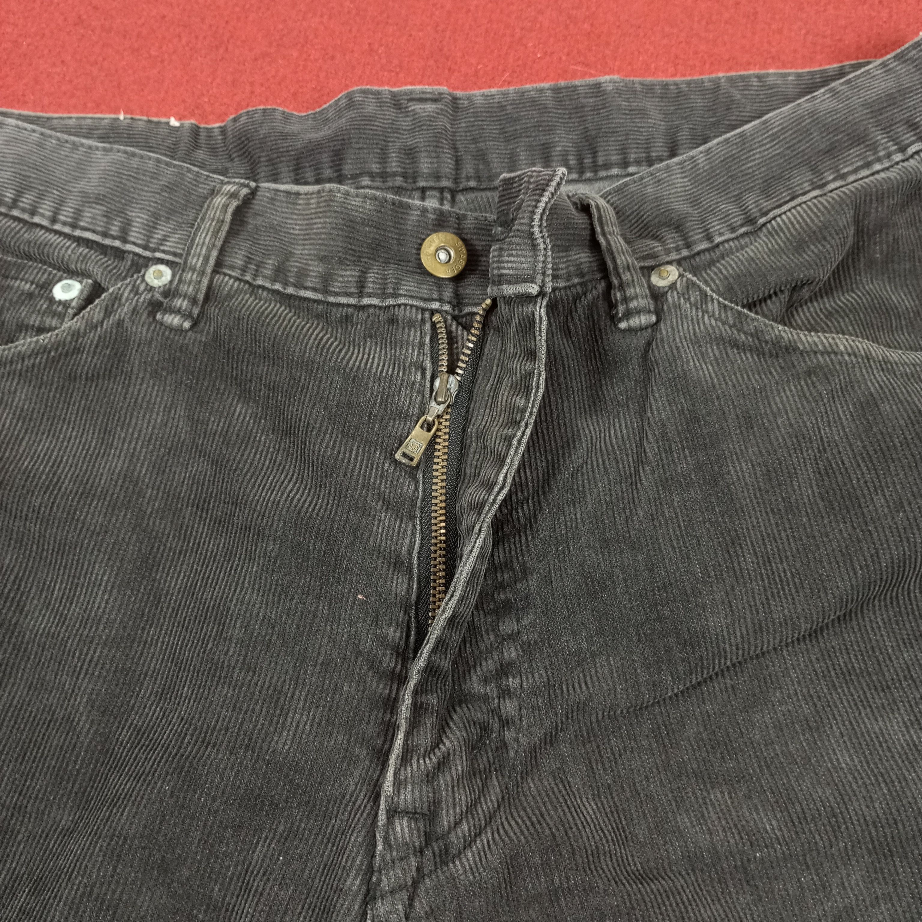 Swagger × Vintage Swagger Skulls Design Rock Punk Style Corduroy Pants Size US 34 / EU 50 - 12 Thumbnail
