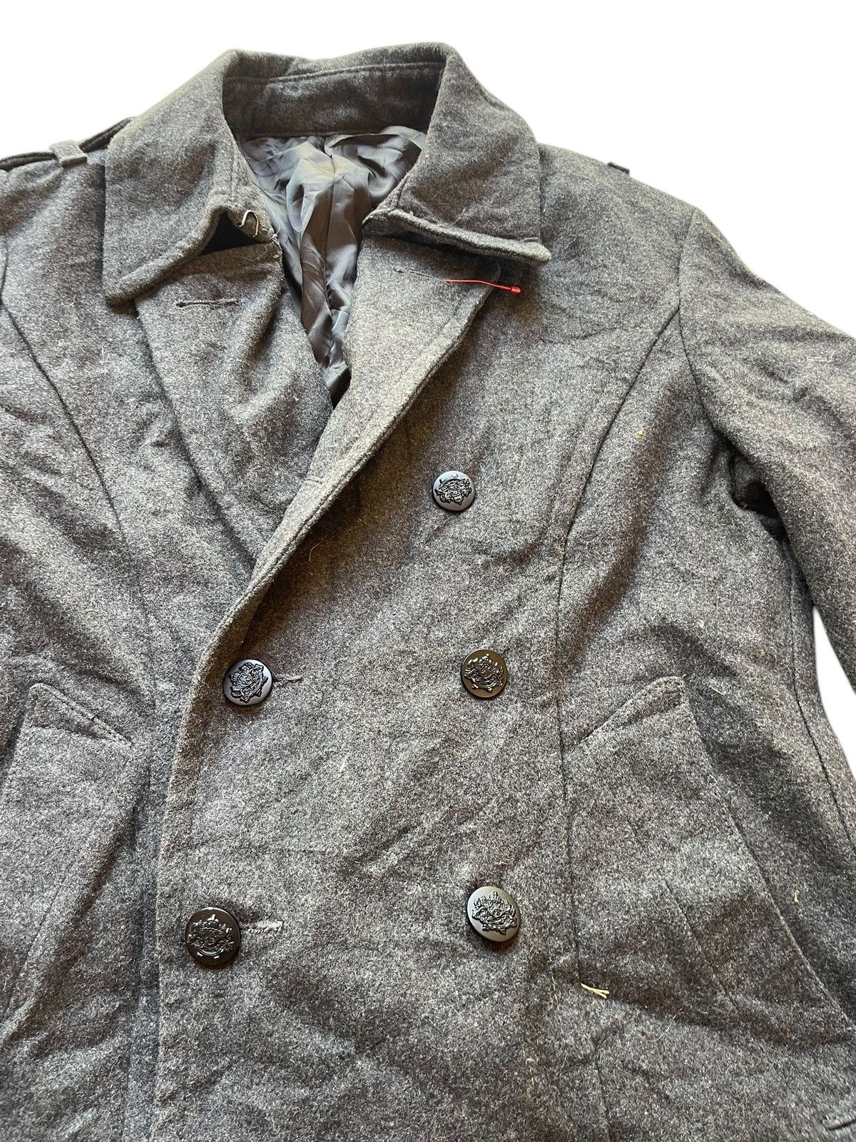 PPFM PPDM Double Collar Wool Jacket Punk Seditionaries Style Size US S / EU 44-46 / 1 - 3 Thumbnail