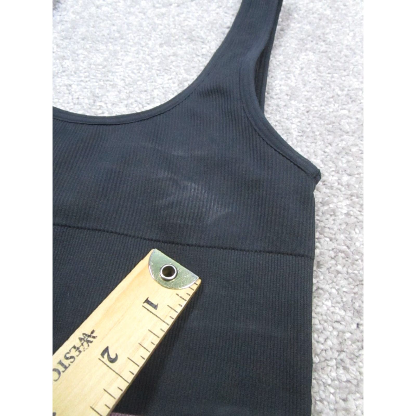 Outdoor Voices Outdoor Voices Top Womens Xxs Black Purple Ribbed New Size XXS / US 00 / IT 34 - 6 Thumbnail