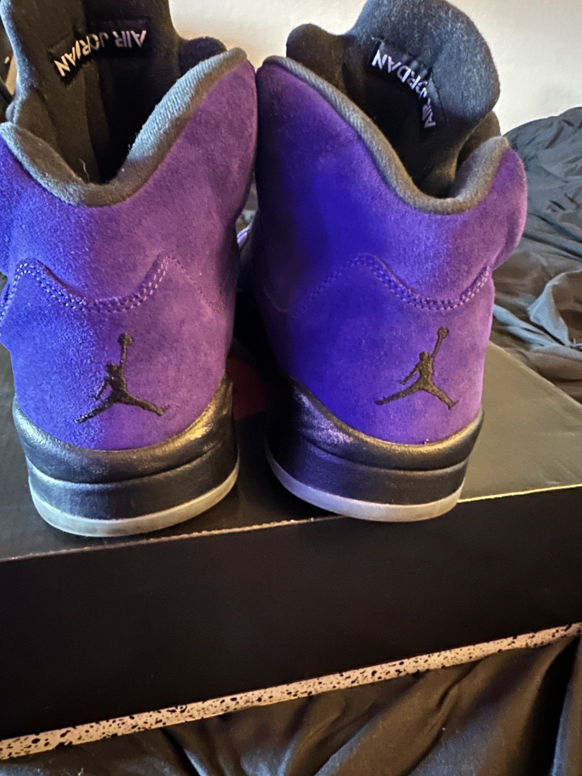 Jordan Brand Air jordan 5 alternate grape Size US 12 / EU 45 - 5 Thumbnail