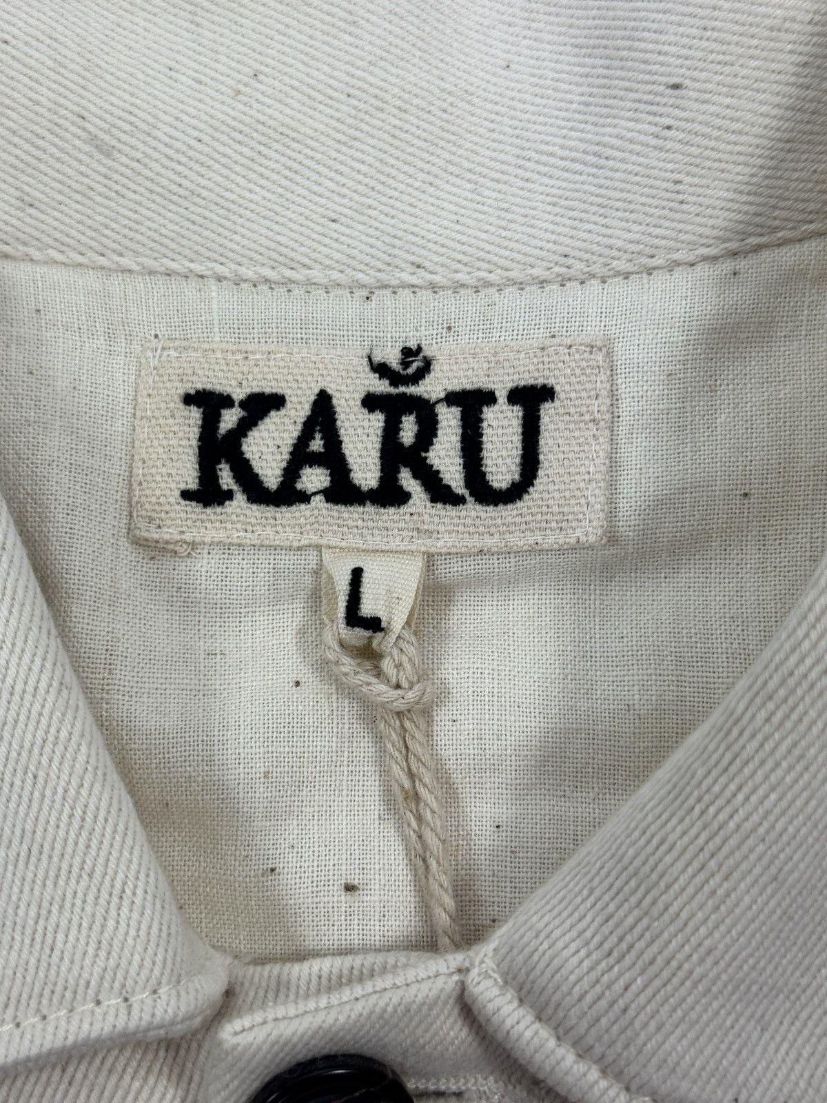 Kartik Research x Small Talk Studio Karu Embellished Printed Denim Jacket Size US L / EU 52-54 / 3 - 3 Thumbnail
