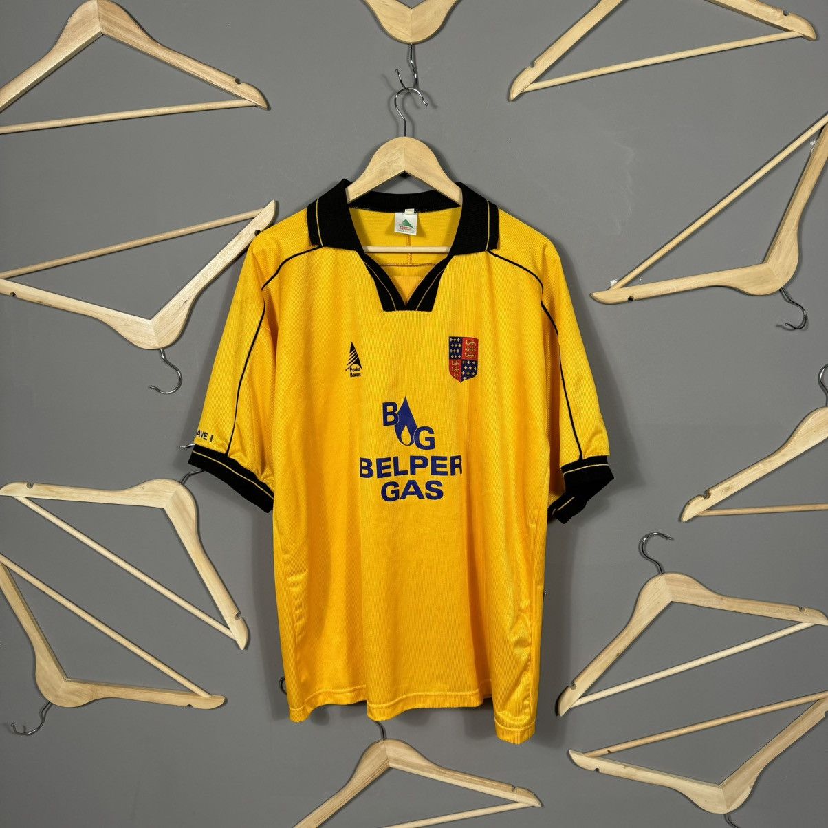 Vintage 1998-1999 Belper Town FC Football Jersey by Pauloa Benara Size US XL / EU 56 / 4 - 1 Thumbnail