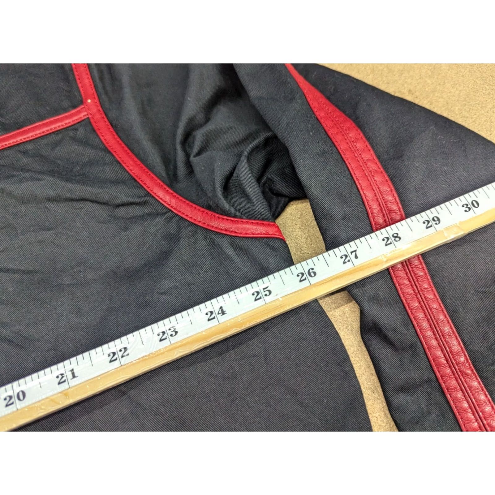 Vintage EMP Gothicana Jacket Mens 2XL Red Cotton Canvas Full Zip Pockets Basic Jacket Athletic Slim Fit Casual Mens Size US XXL / EU 58 / 5 - 4 Thumbnail