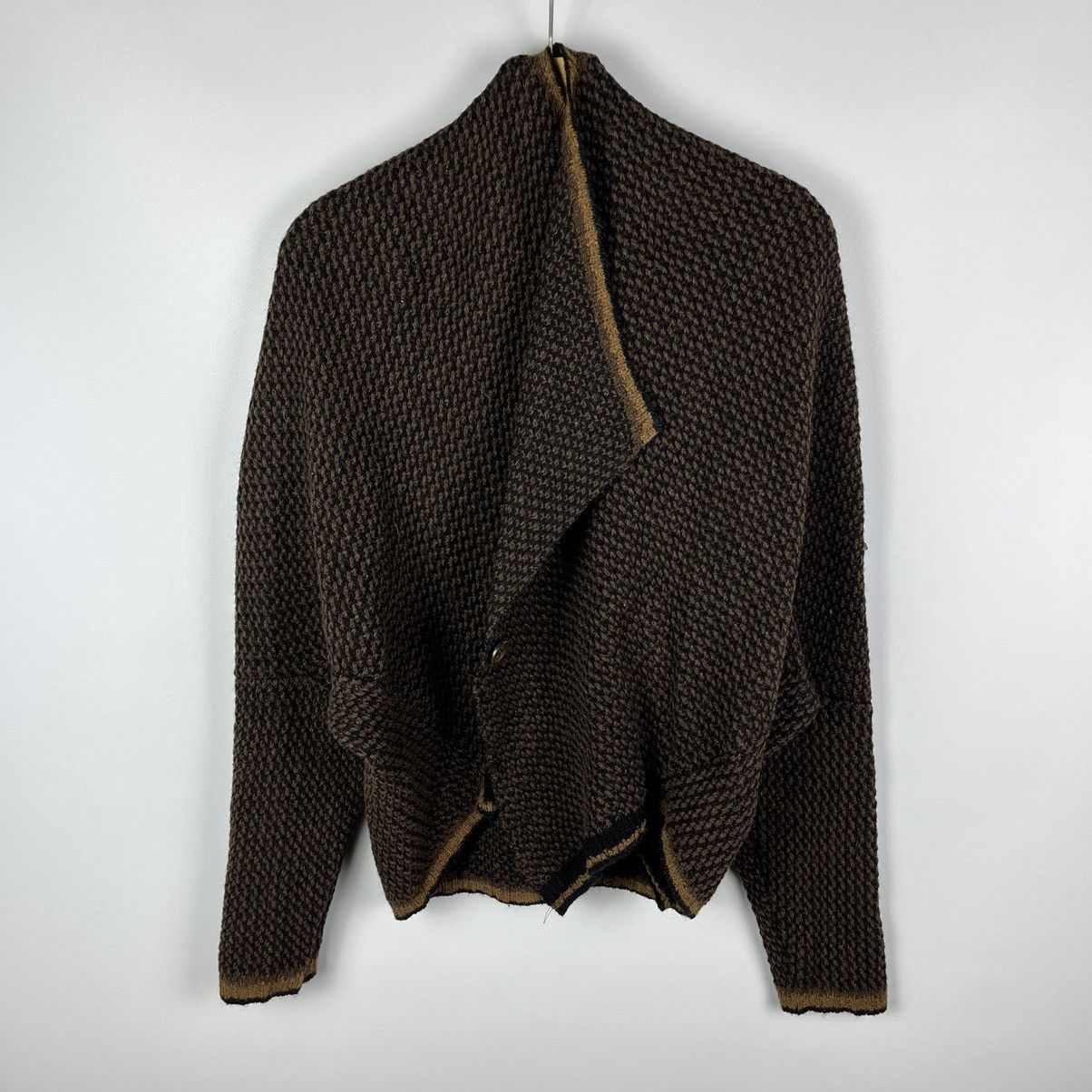 Transit Transit Par Such Knit Cardigan One Size Brown Long Sleeve Size ONE SIZE - 10 Thumbnail