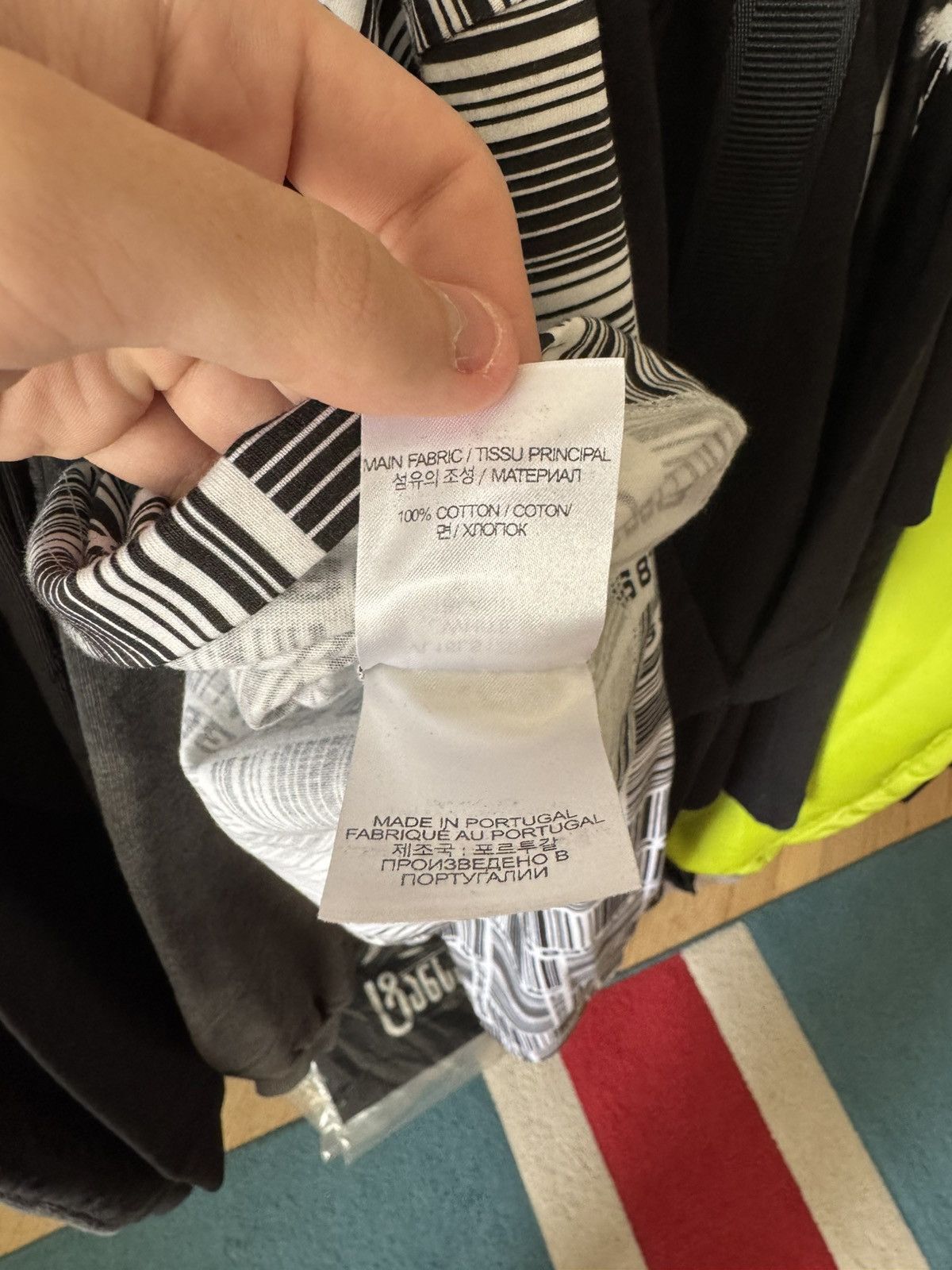 VTMNTS VTMNTS Barcode Longsleeve Size US S / EU 44-46 / 1 - 7 Thumbnail