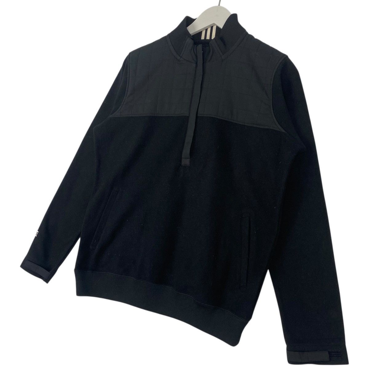 Other Vintage 90s Aiddas Half Zipper Sweatshirt Logo Embroidery Size US L / EU 52-54 / 3 - 2 Thumbnail
