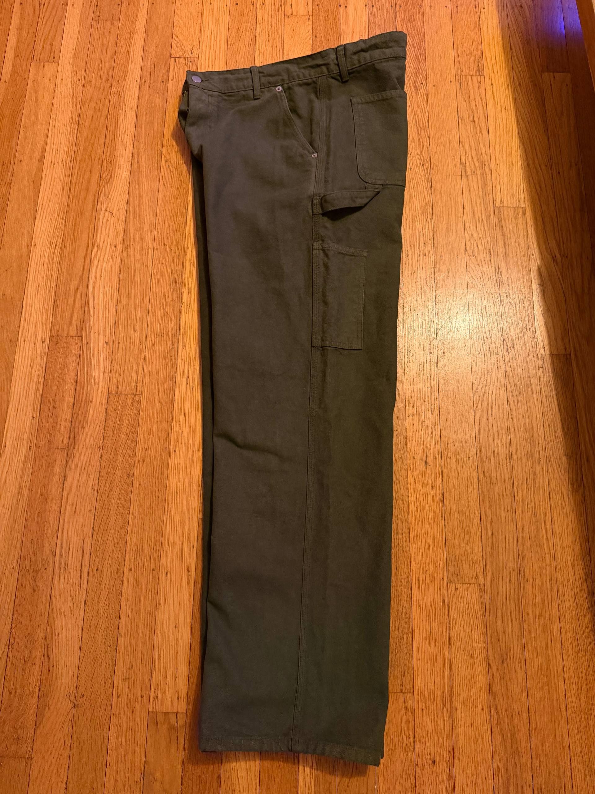 Other Velour Garments - Olive Carpenter Pants Size US 34 / EU 50 - 3 Thumbnail