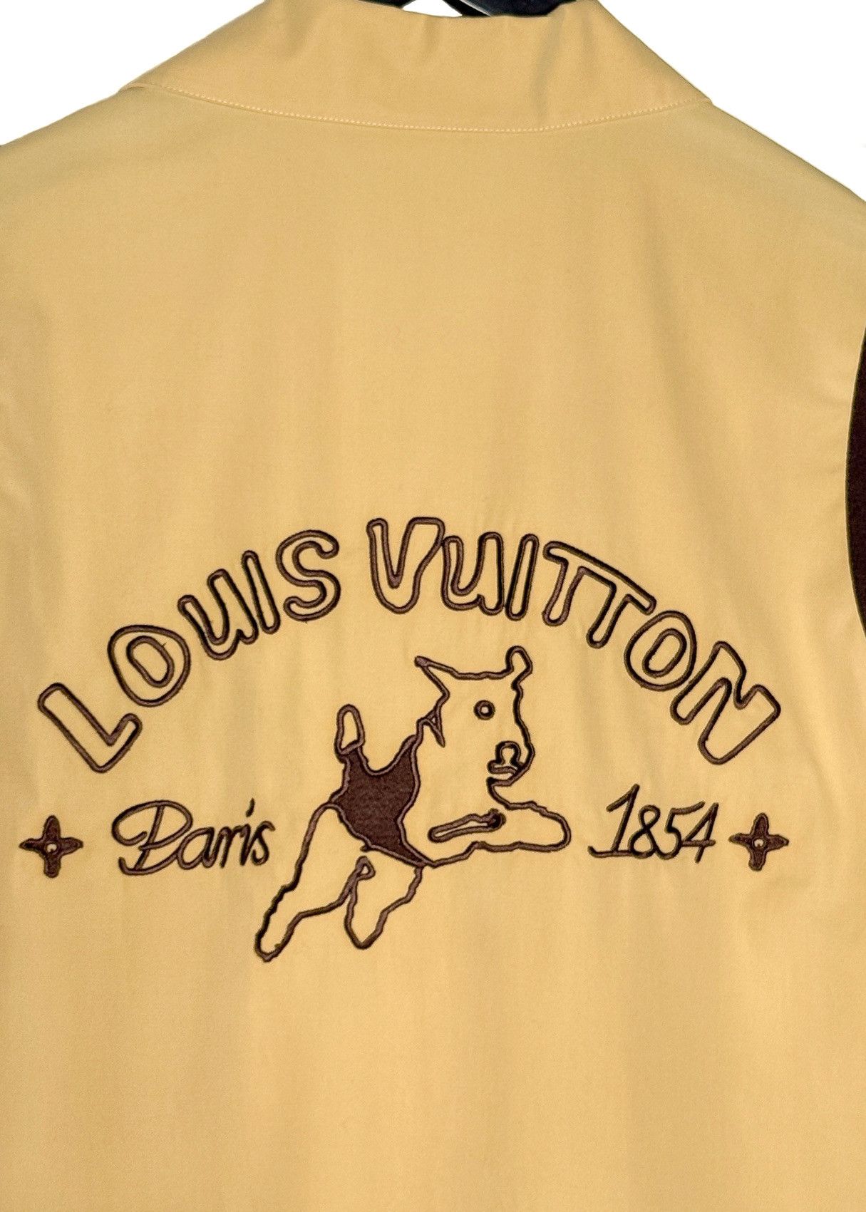 Louis Vuitton × Tyler The Creator Louis Vuitton X Tyler The Creator SS24 Beige Bowling Shirt Size US M / EU 48-50 / 2 - 4 Thumbnail