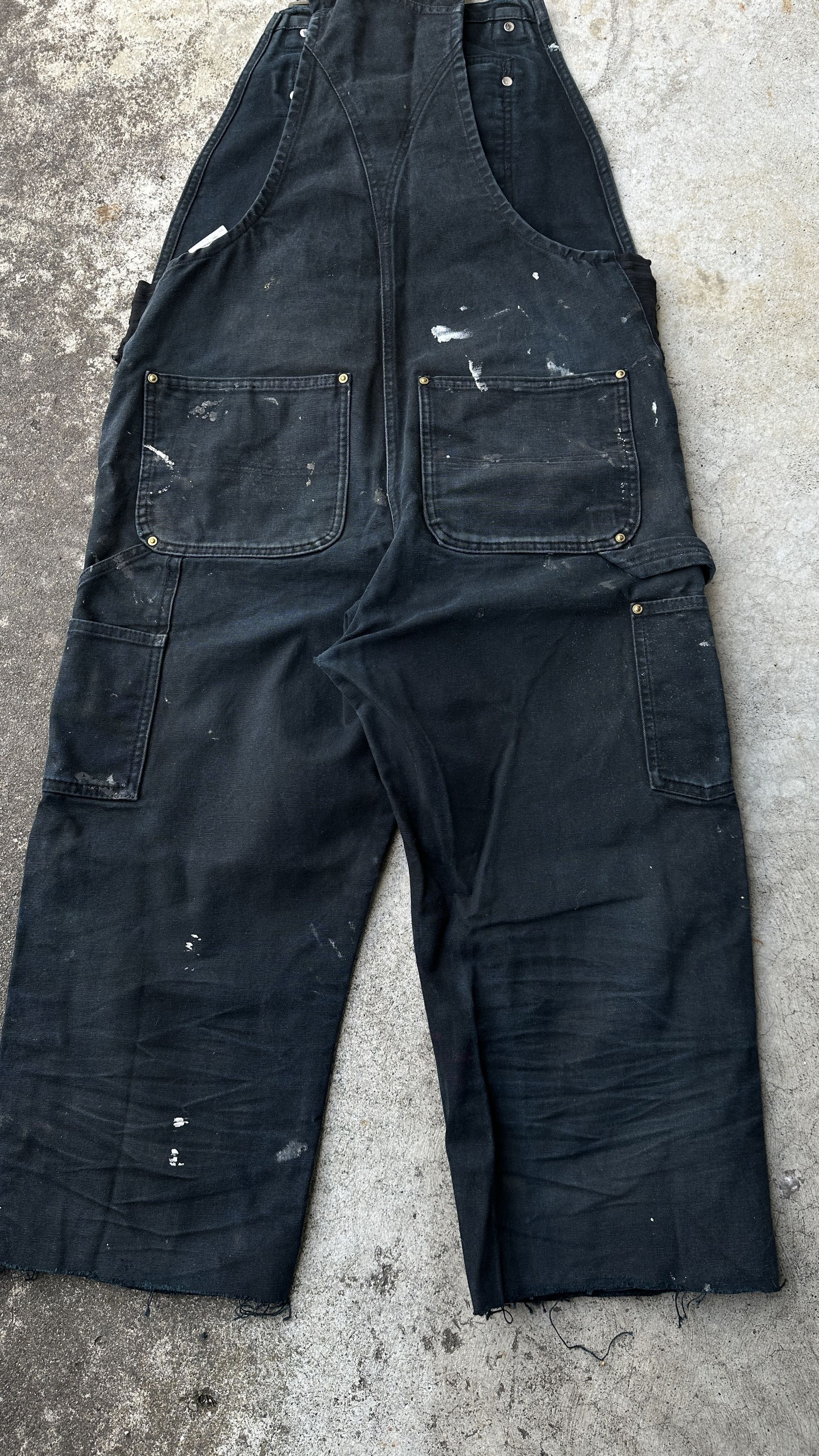Carhartt Painter Trashed Farmer Bib Workwear distressed Overall Size US 36 / EU 52 - 9 Thumbnail