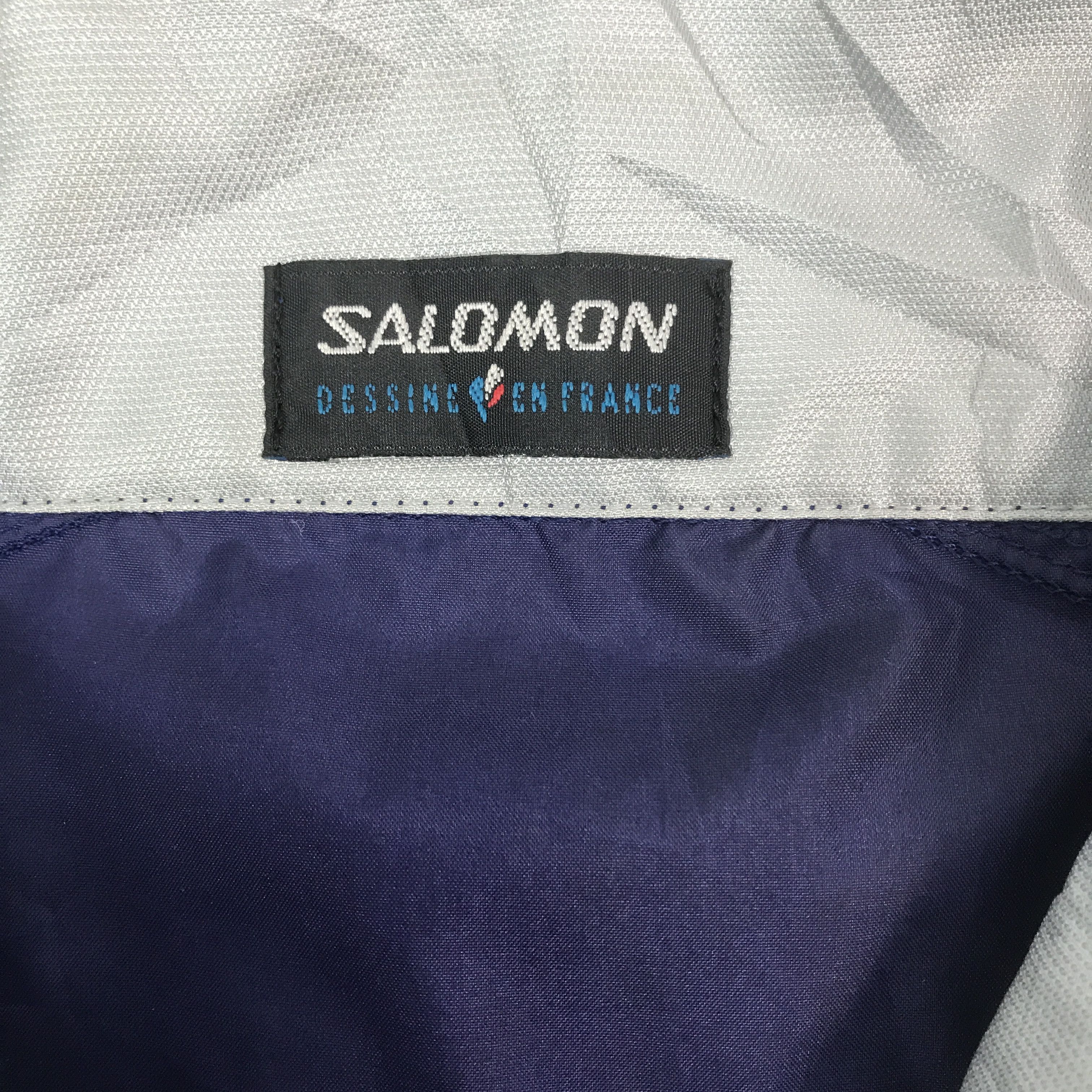 Salomon × Vintage Vintage Salomon Windbreaker light Jacket Size US L / EU 52-54 / 3 - 9 Thumbnail