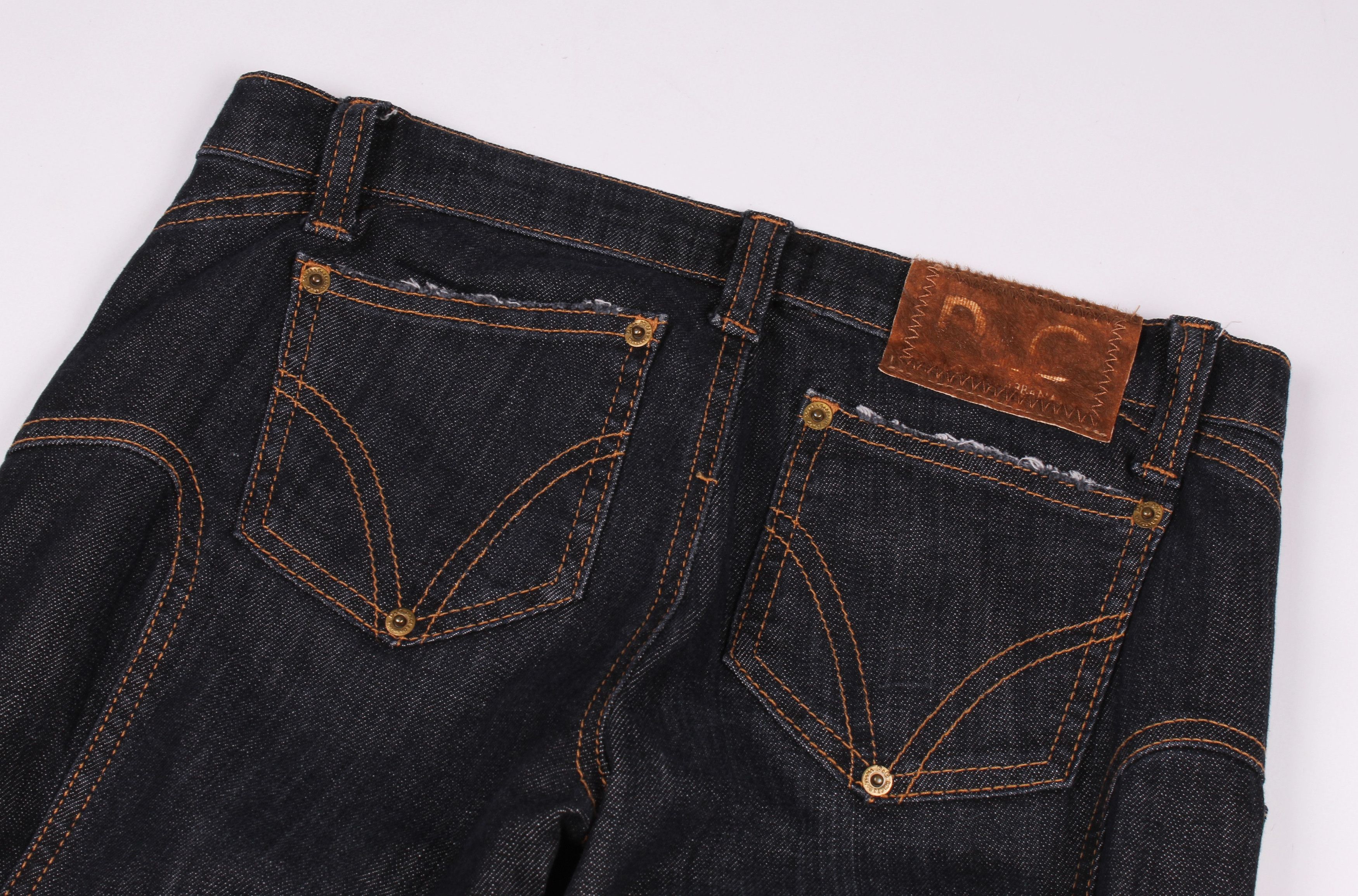 Dolce & Gabbana Vintage Dolce & Gabbana Skinny Distressed Denim Jeans Size 28" / US 6 / IT 42 - 7 Thumbnail