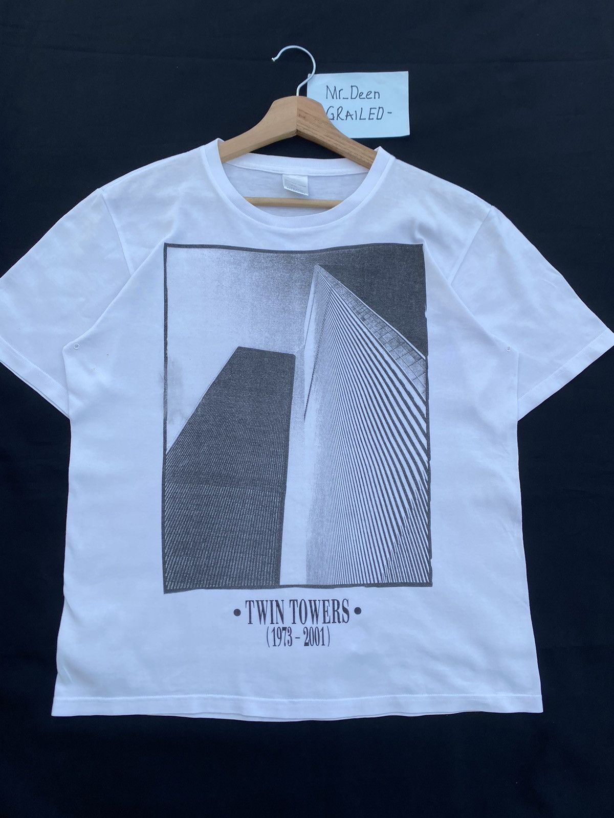 Number (N)ine Number Nine Takahiromiyashita 2002 Twin Towers Photo Tee Size US M / EU 48-50 / 2 - 5 Thumbnail