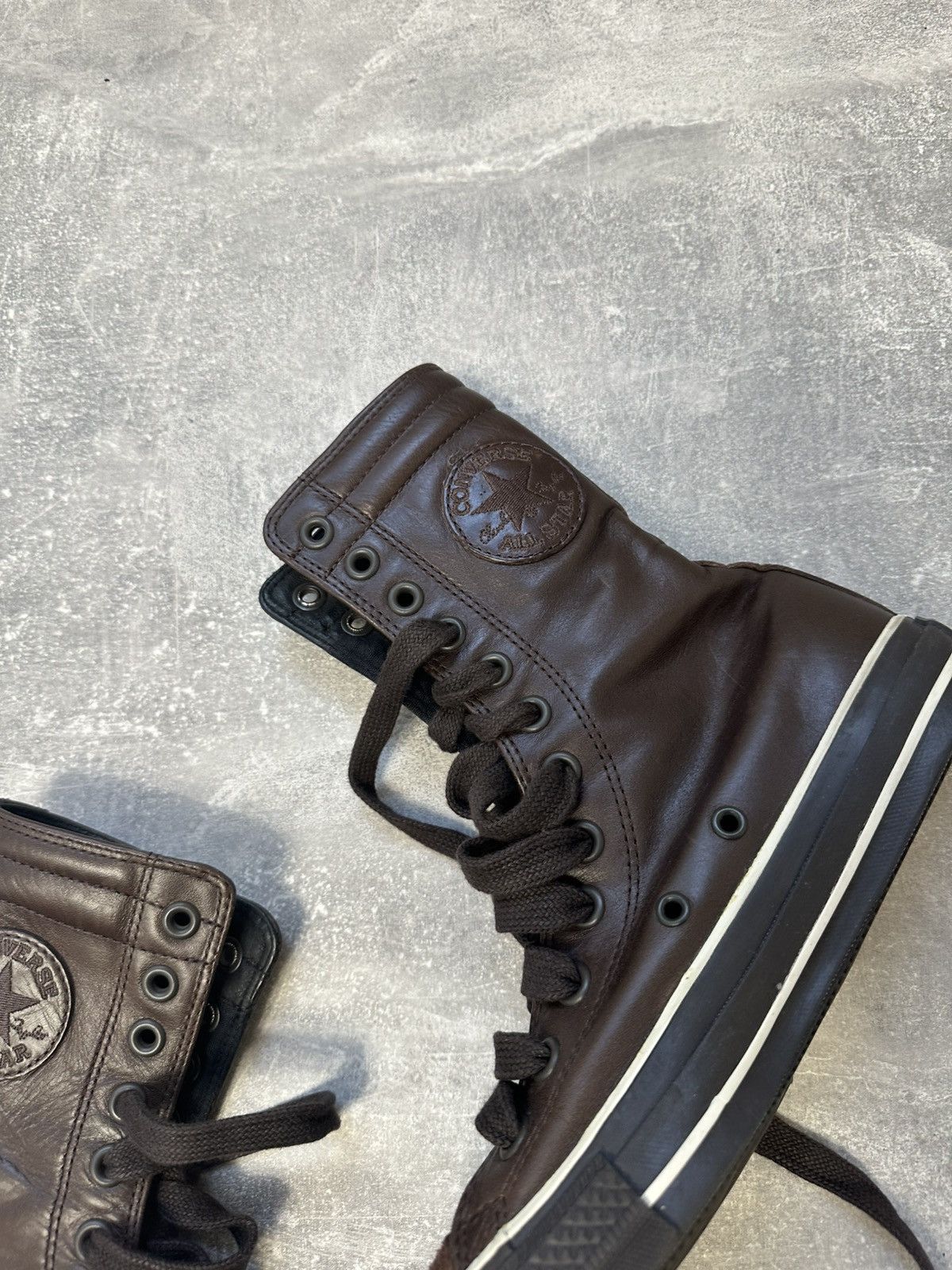 Converse Boxer high boots Converse moto biker leather shoes core Size US 6.5 / IT 36.5 - 10 Thumbnail