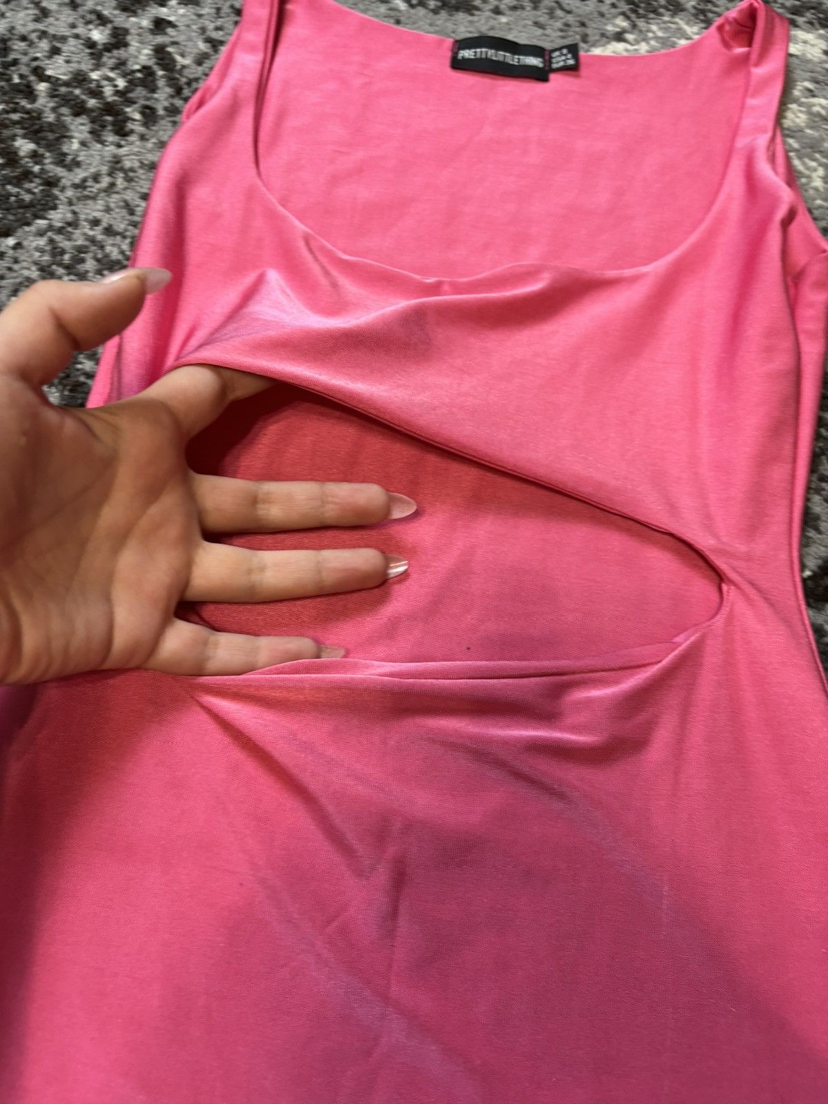 Designer × Japanese Brand × PrettyLittleThing Y2k barbie style Plt pink mini dress Size XS / US 0-2 / IT 36-38 - 3 Thumbnail