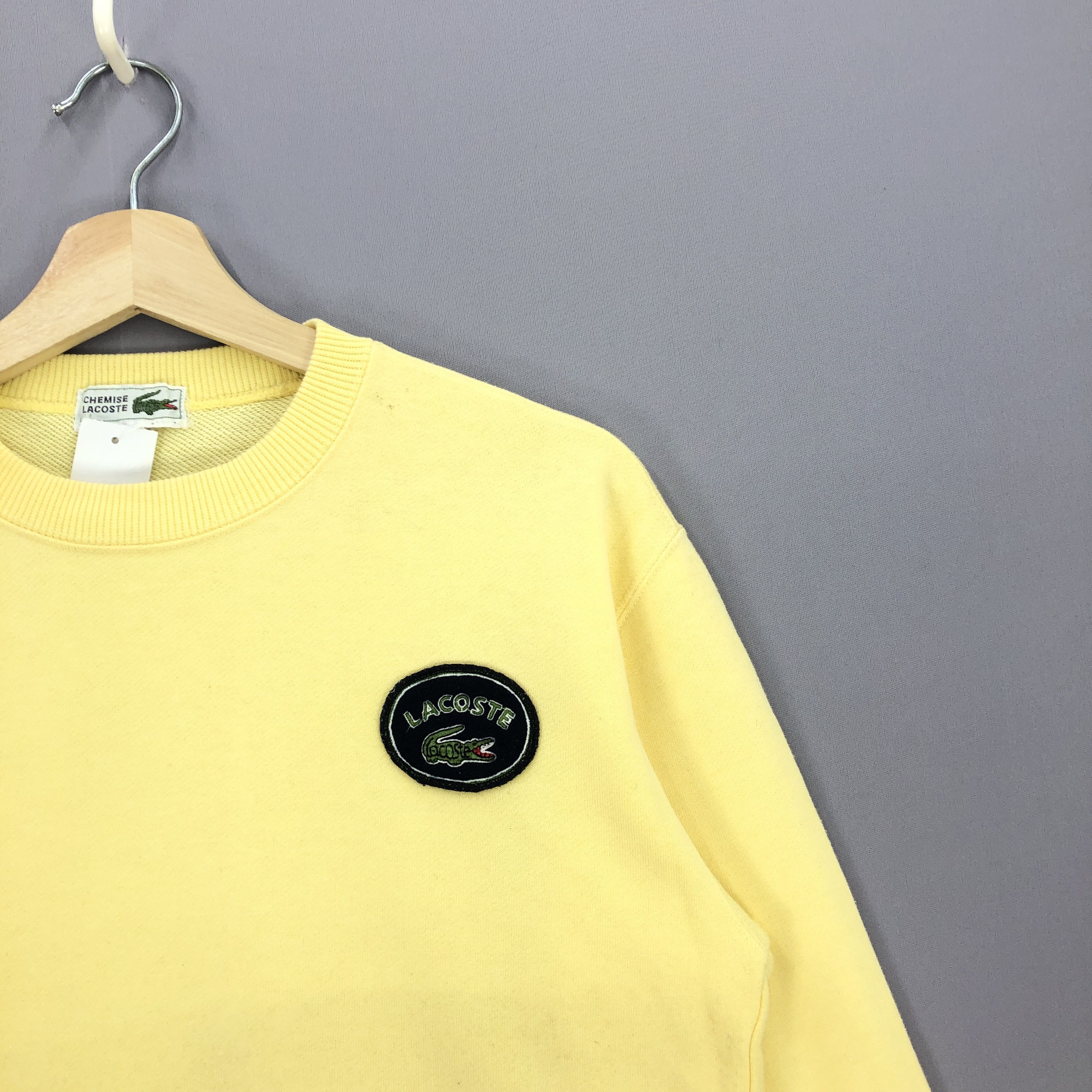 Lacoste × Vintage Vintage Lacoste Sweatshirt Lacoste Sweater Lacoste Jumper Size US S / EU 44-46 / 1 - 4 Thumbnail